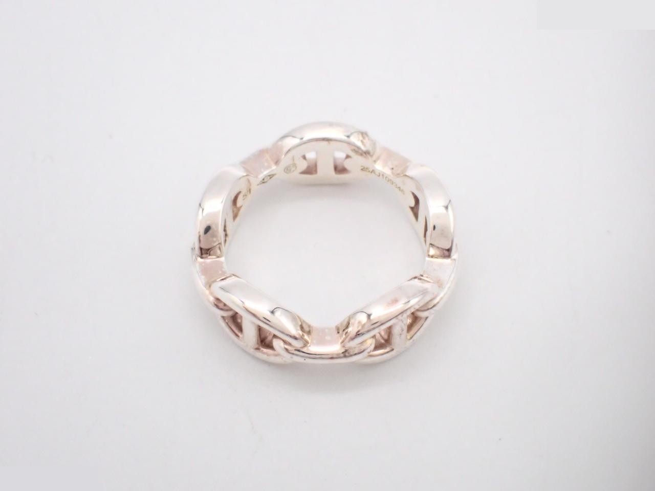 Chaine d'Ancre Enchainée Ring, Ag925, 5.6g, #51, 25AJ10 — view 3
