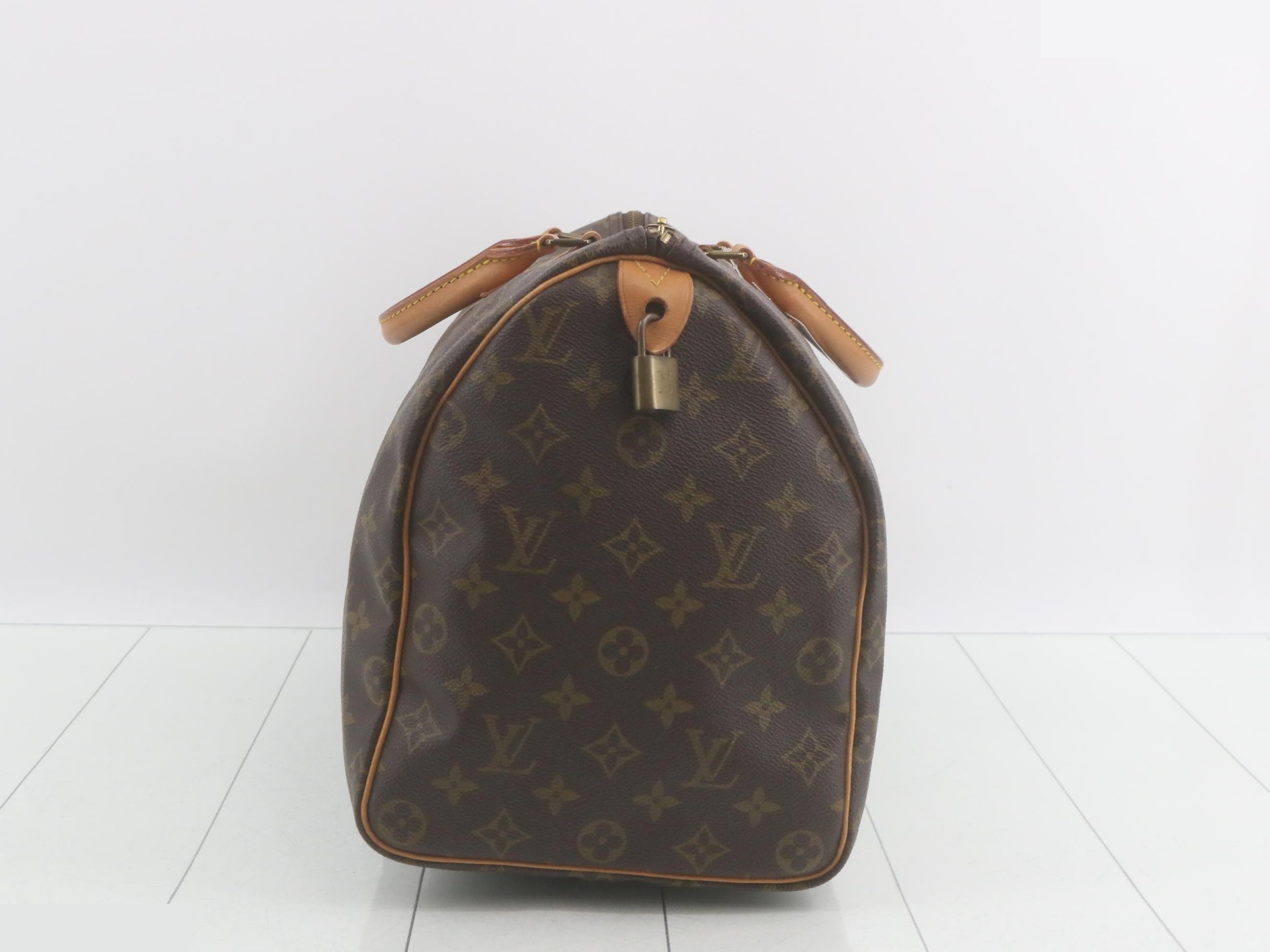 M41522 Speedy 40 Handbag Monogram Brown — view 3