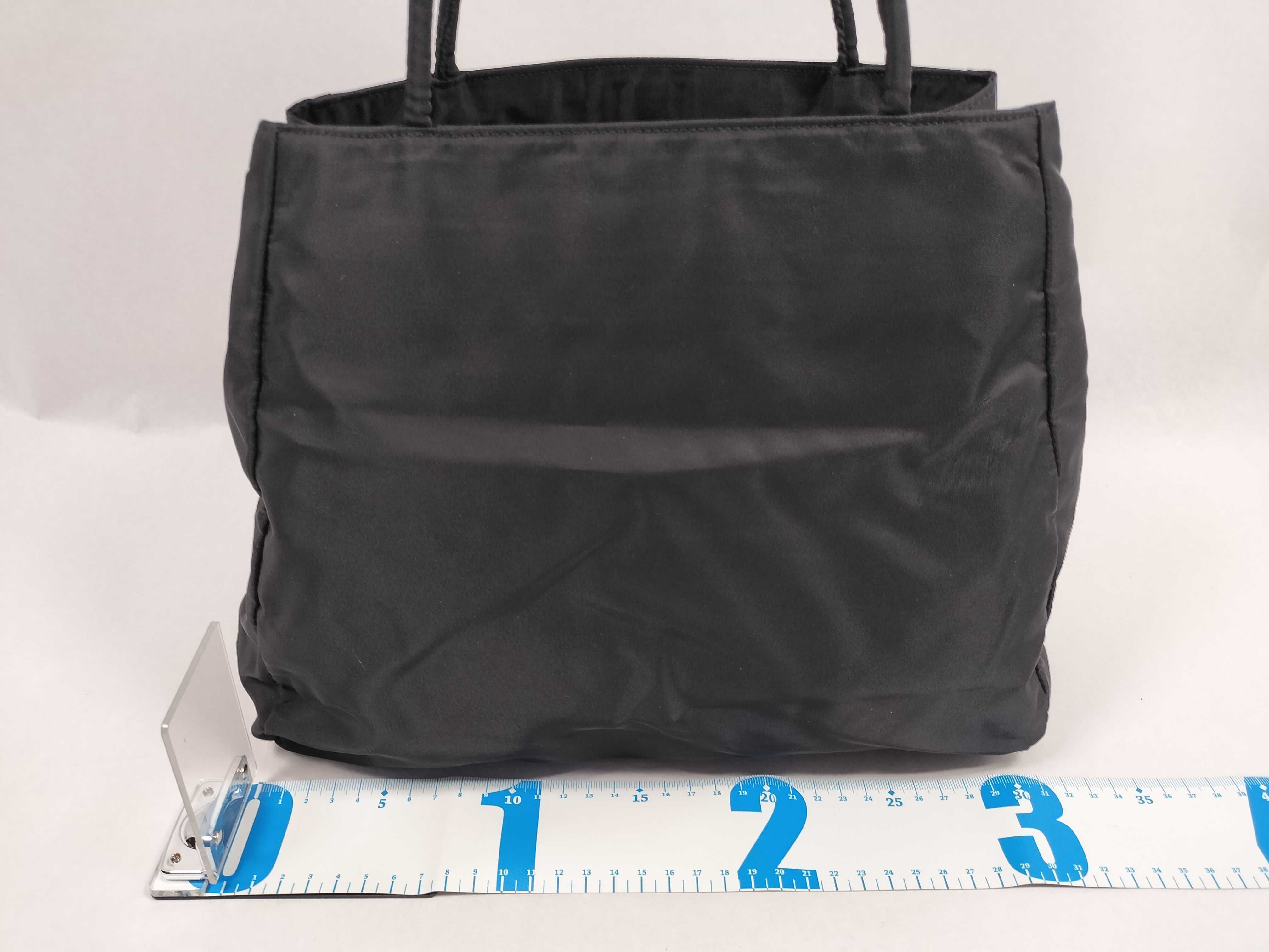 Nylon Prada Nylon Handbag Tote Bag B3864 Black Handbag — view 2