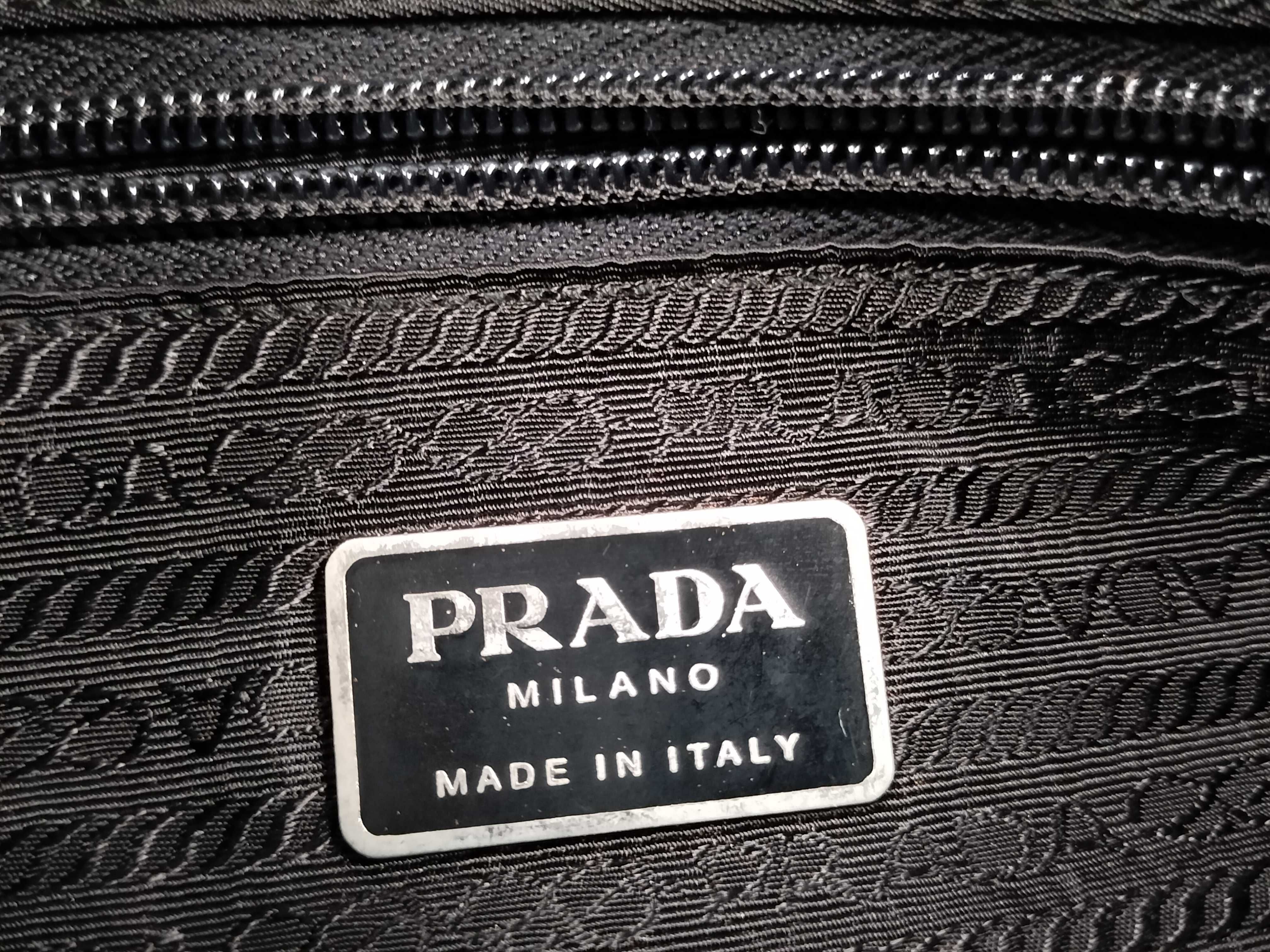 Nylon Prada Nylon Handbag Tote Bag B3864 Black Handbag — view 11