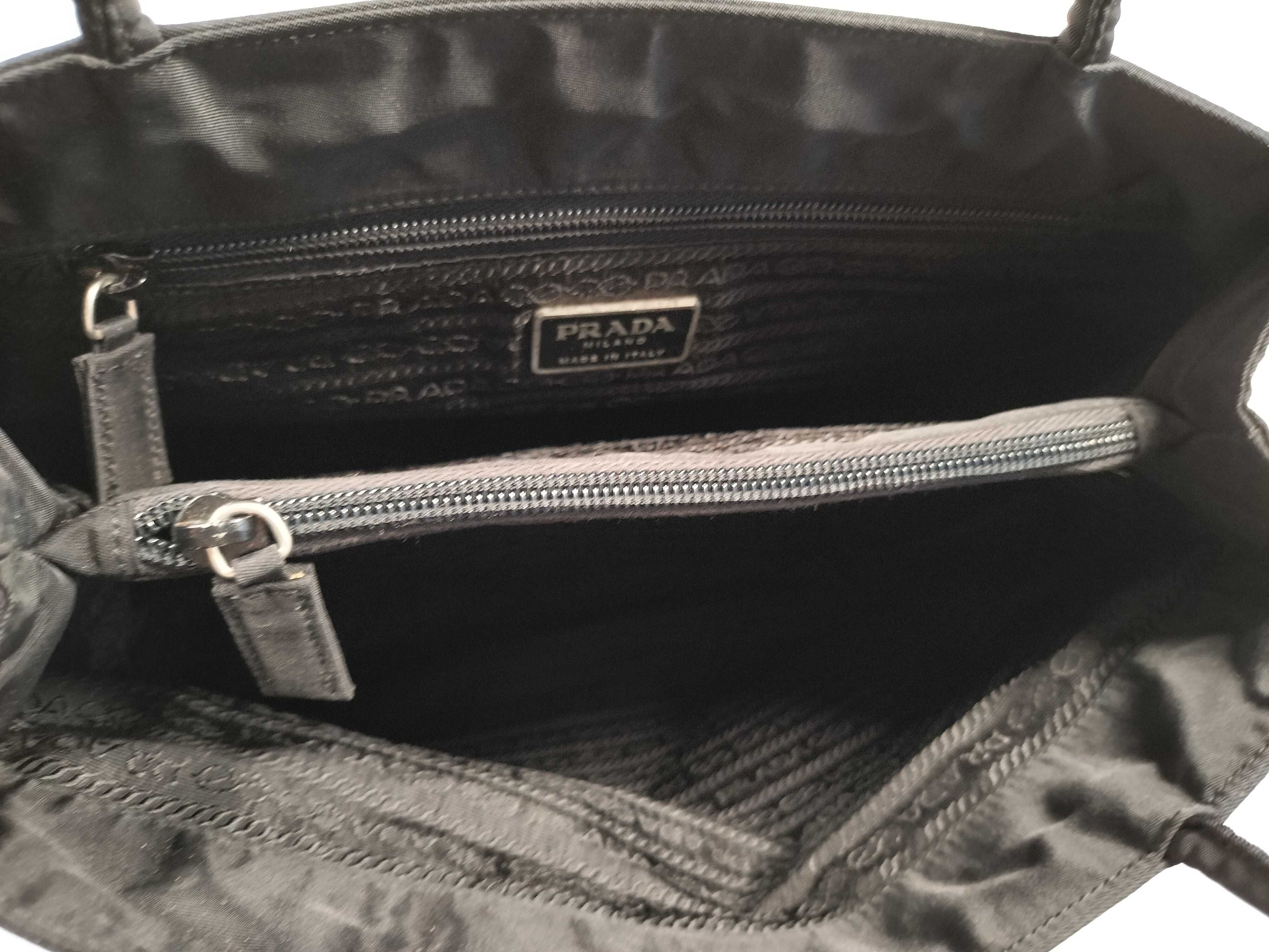 Nylon Prada Nylon Handbag Tote Bag B3864 Black Handbag — view 9