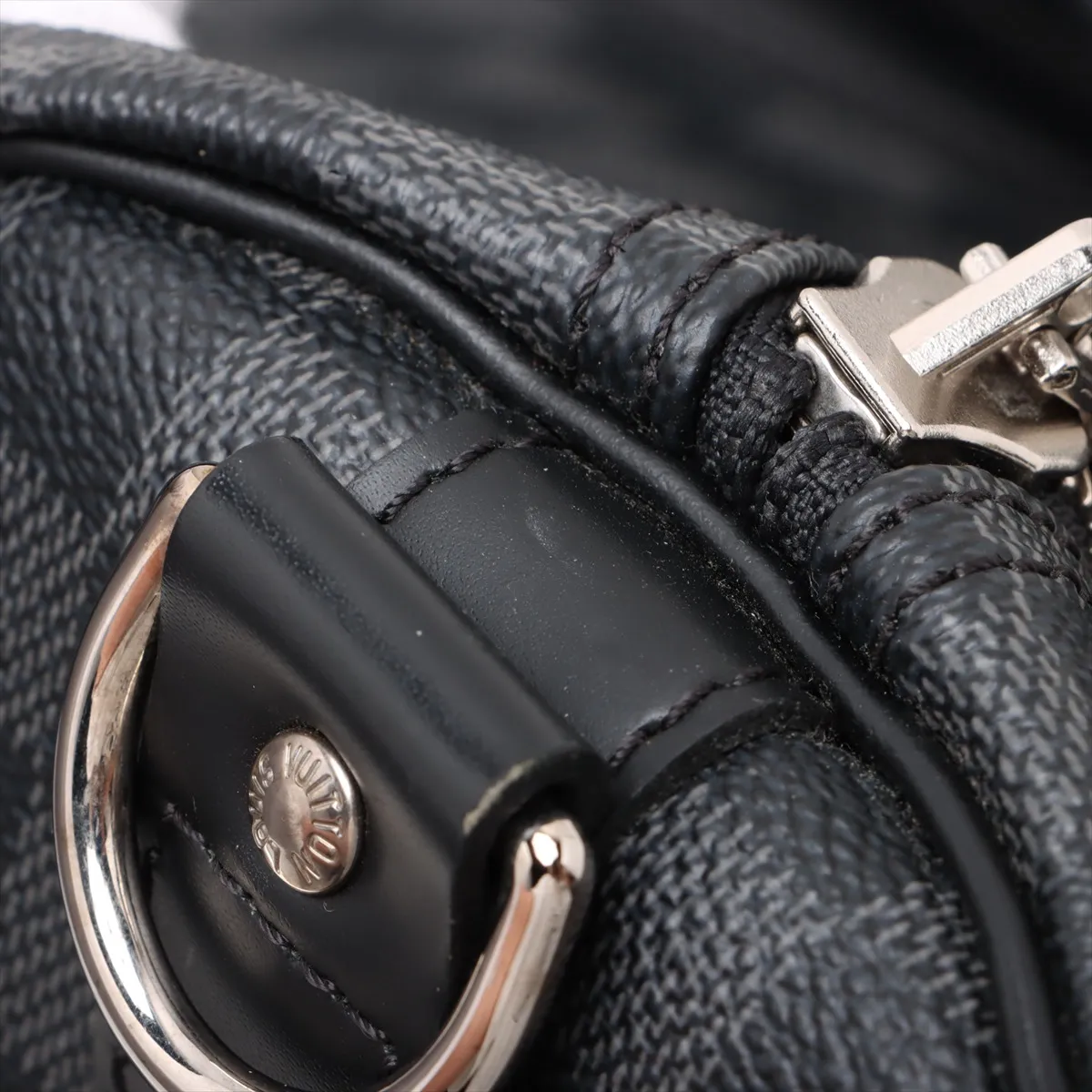 Damier Graphite Keepall Bandoulière 55 N41413 MB4191 Black — view 11