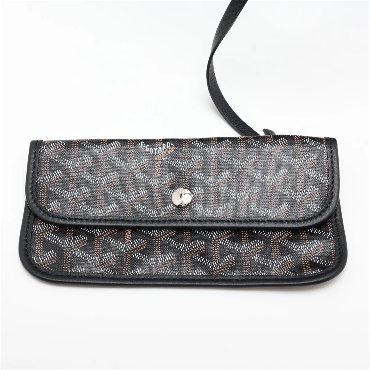 Saint Louis PM PVC x Leather Tote Bag, Black — view 11