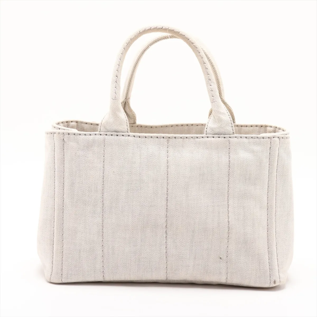 Canapa Canvas 2-Way Handbag, Gray — view 2