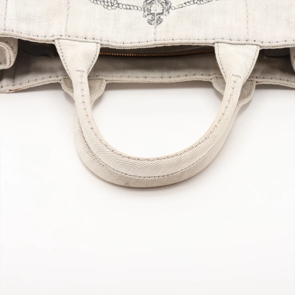 Canapa Canvas 2-Way Handbag, Gray — view 5
