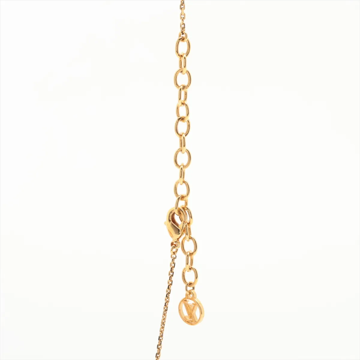 M00368 Collier Petit Louis LE1292 Necklace GP x Rhinestone Gold — view 3