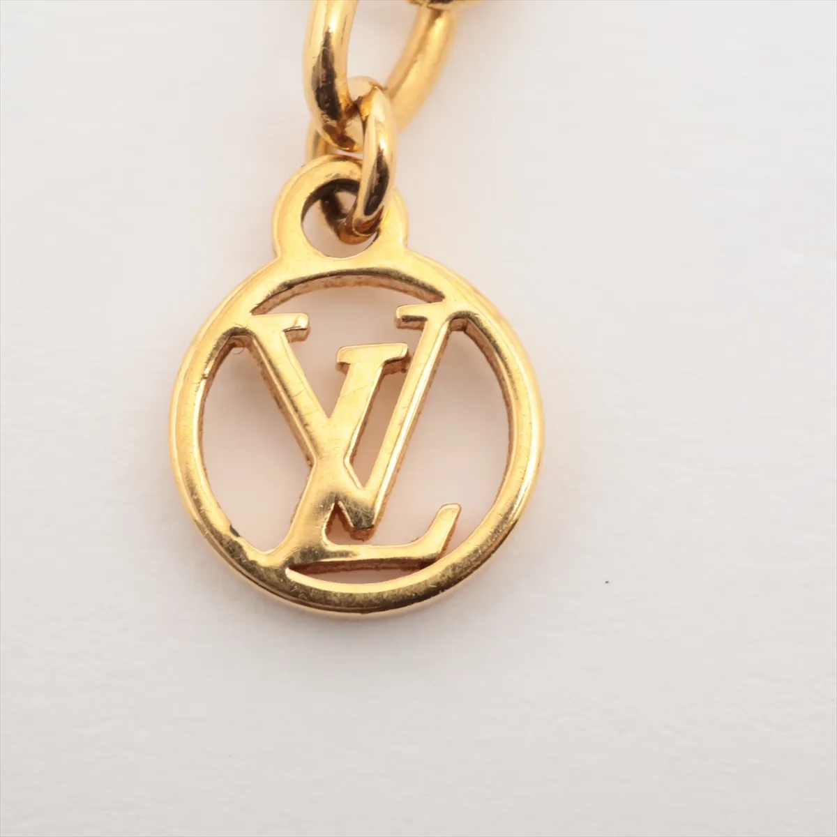 M00368 Collier Petit Louis LE1292 Necklace GP x Rhinestone Gold — view 4