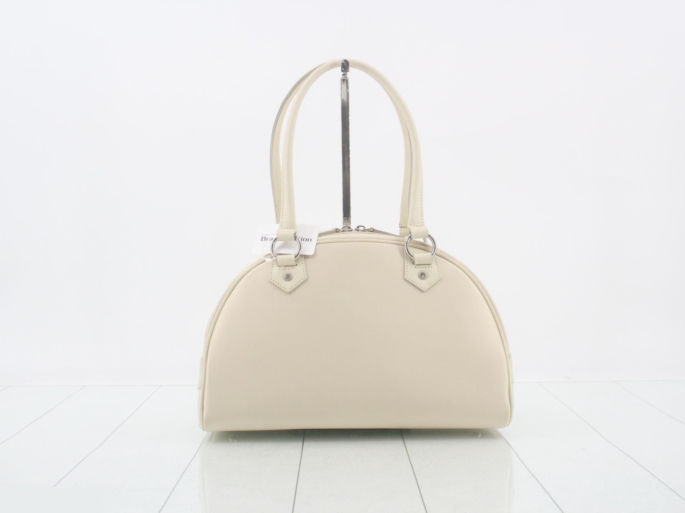 Satin embroidered mini Boston bag — view 2