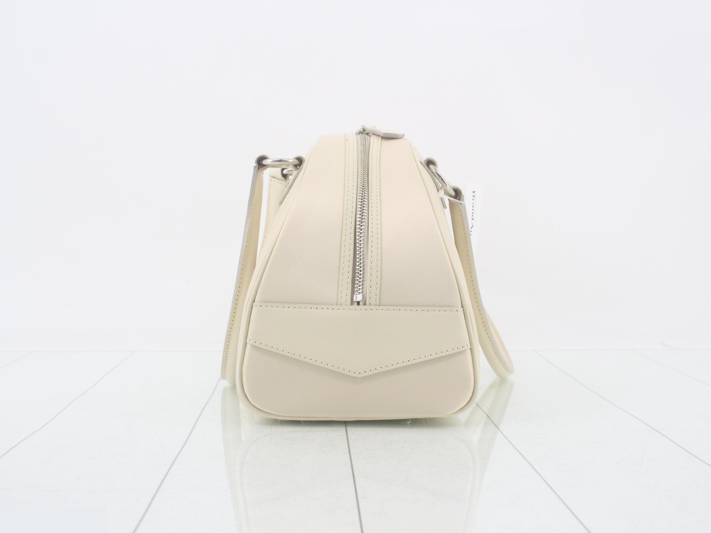 Satin embroidered mini Boston bag — view 3
