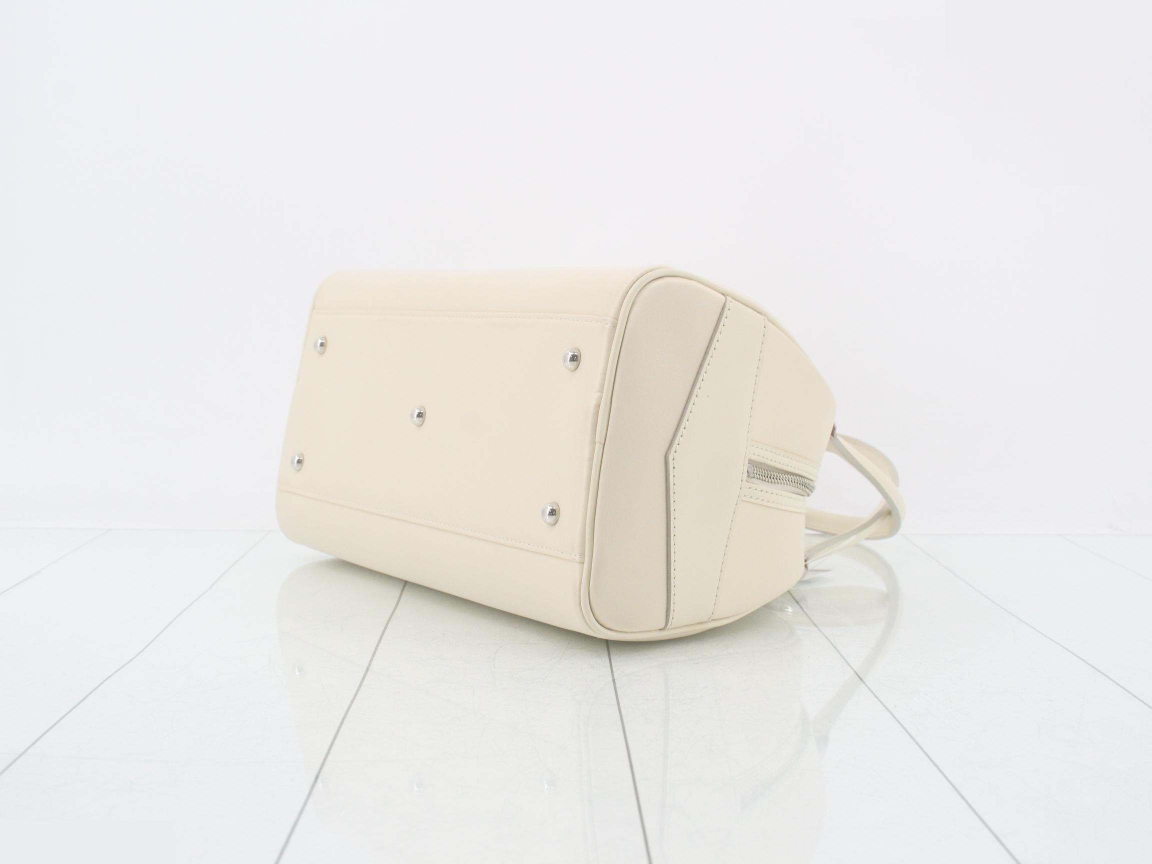Satin embroidered mini Boston bag — view 6