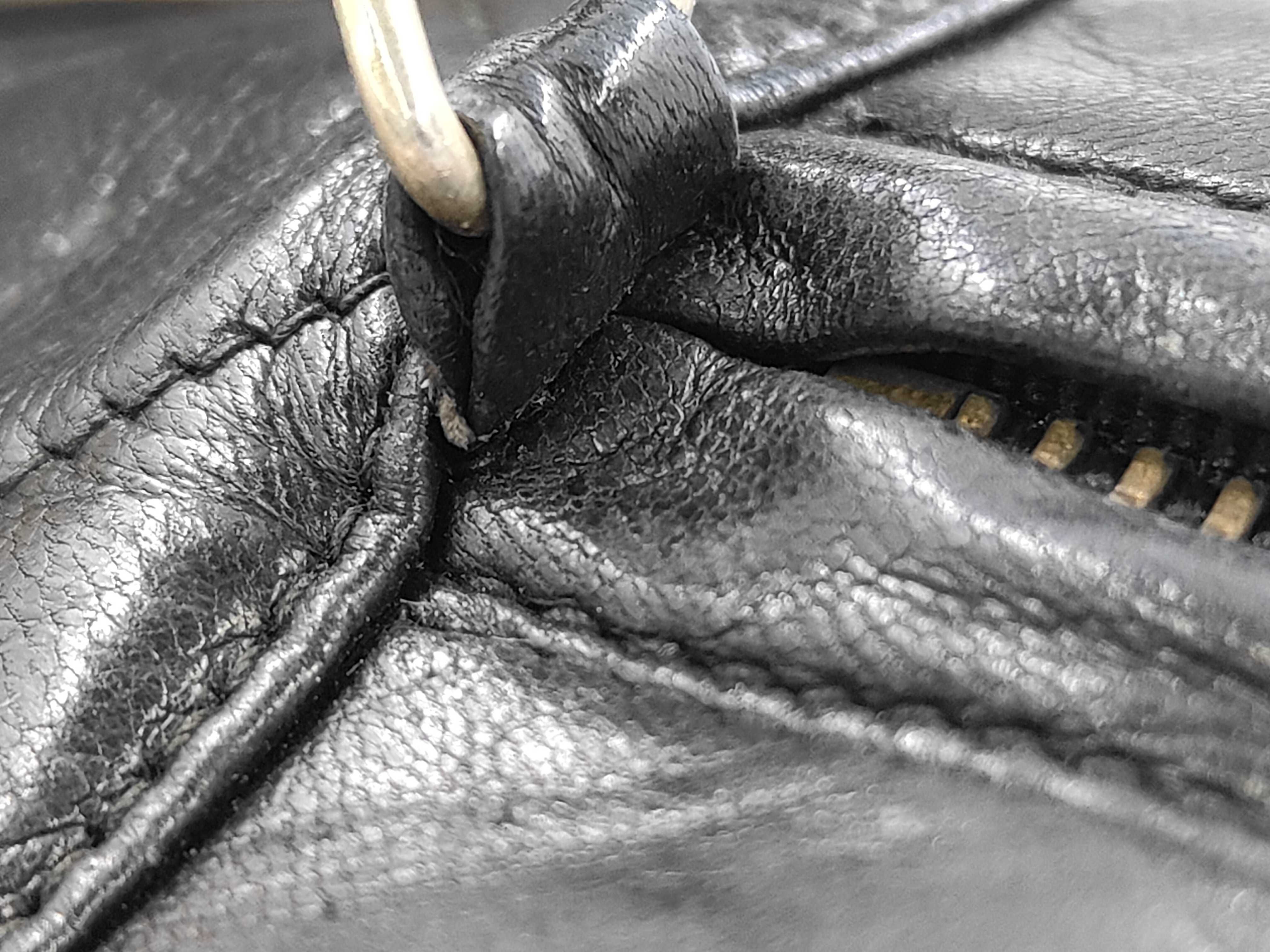 Coco Mark Lambskin Chain Shoulder Bag with Fringe, Black with Gold Hardware, Series 1 — view 9