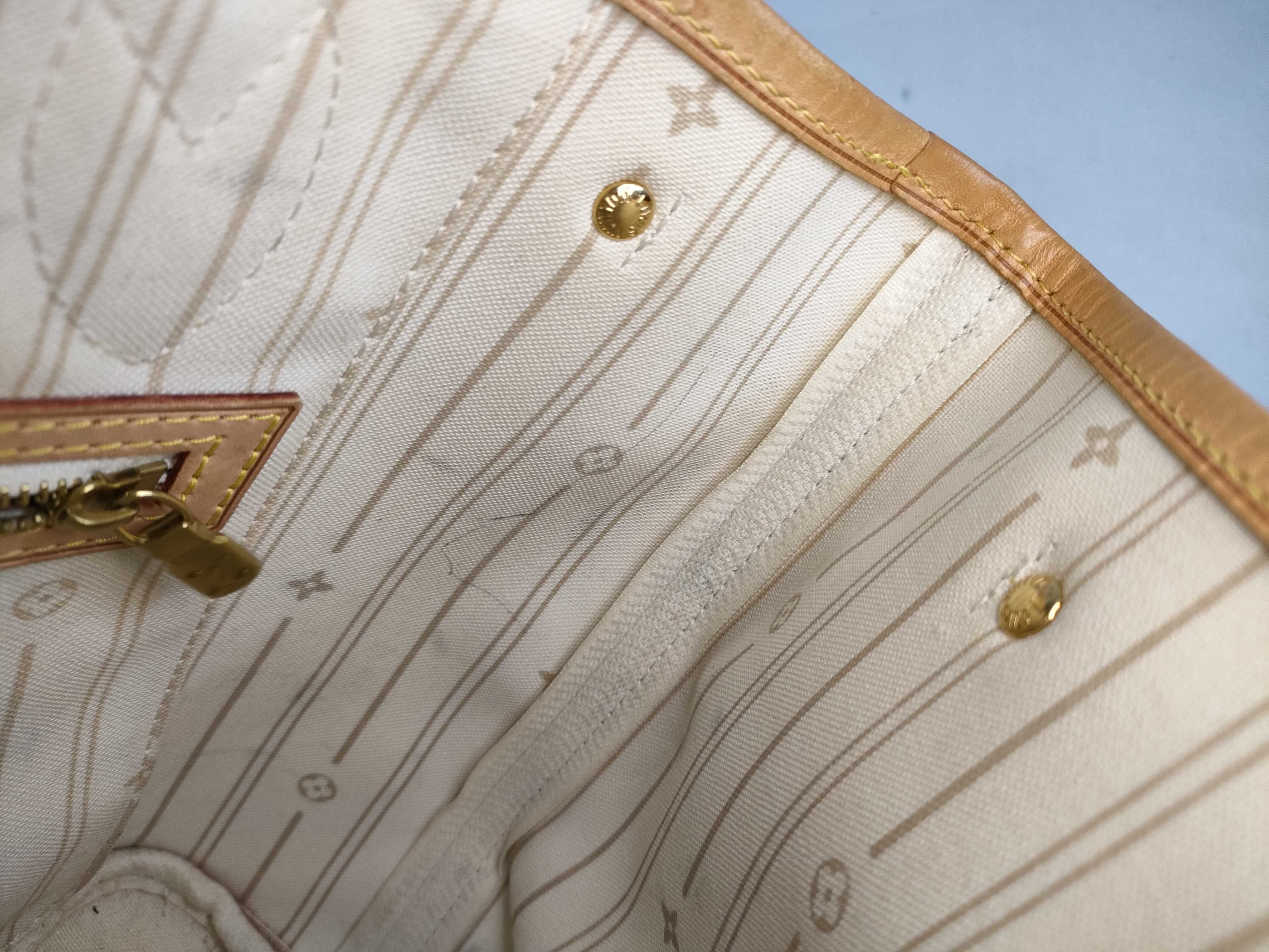 Damier Azur Neverfull PM Tote Bag N51110 — view 8