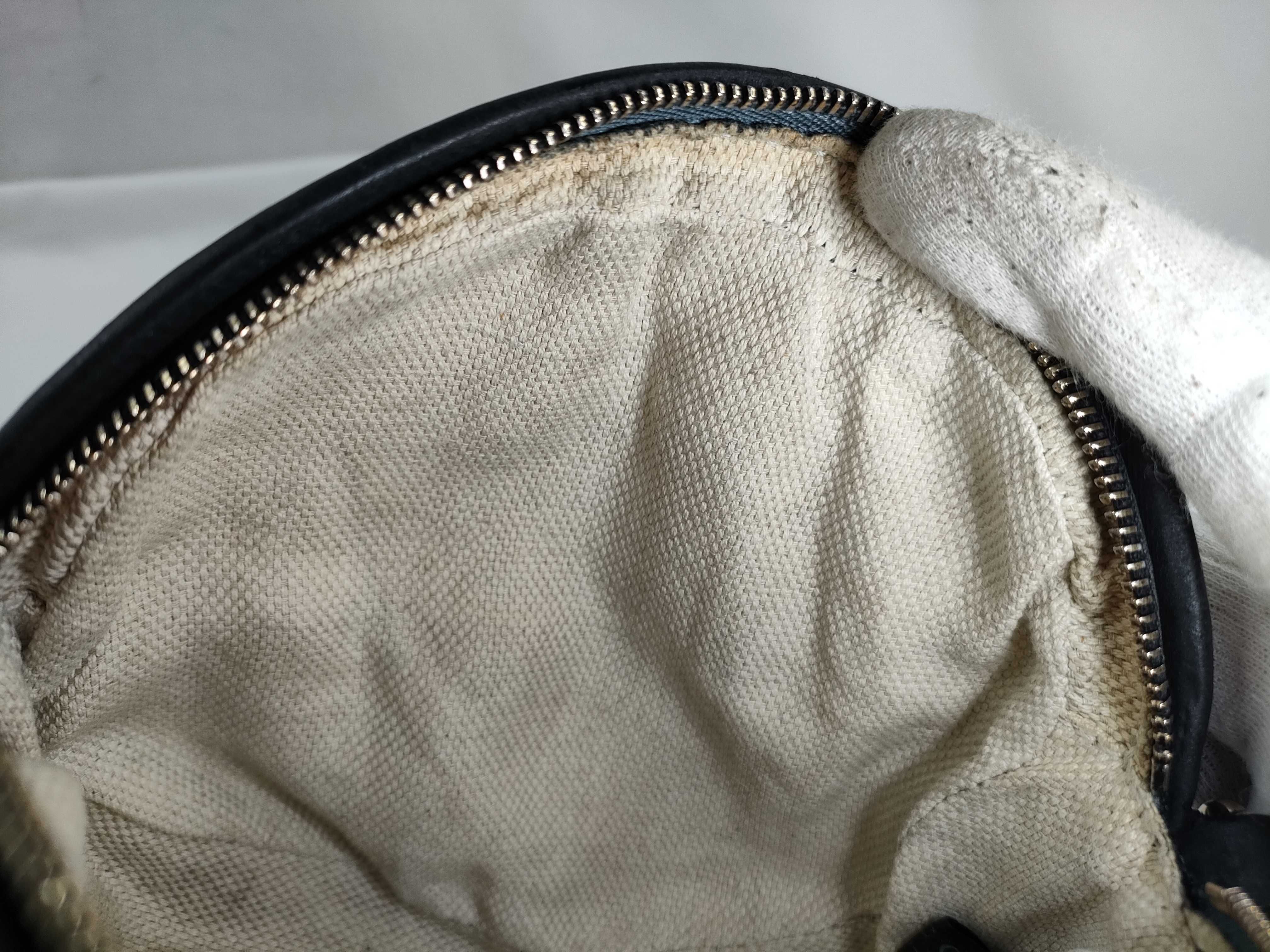 Soho Leather Chain Shoulder Bag, Black, Serial Number — view 12