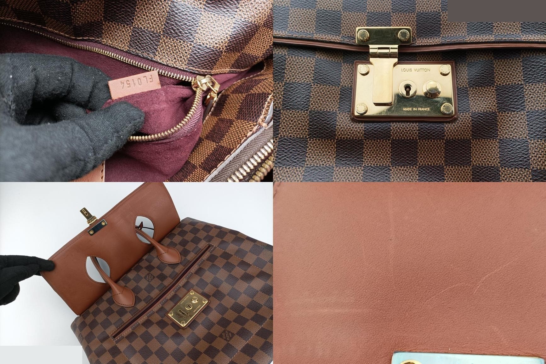 Ascot Damier Canvas Ebene — view 8