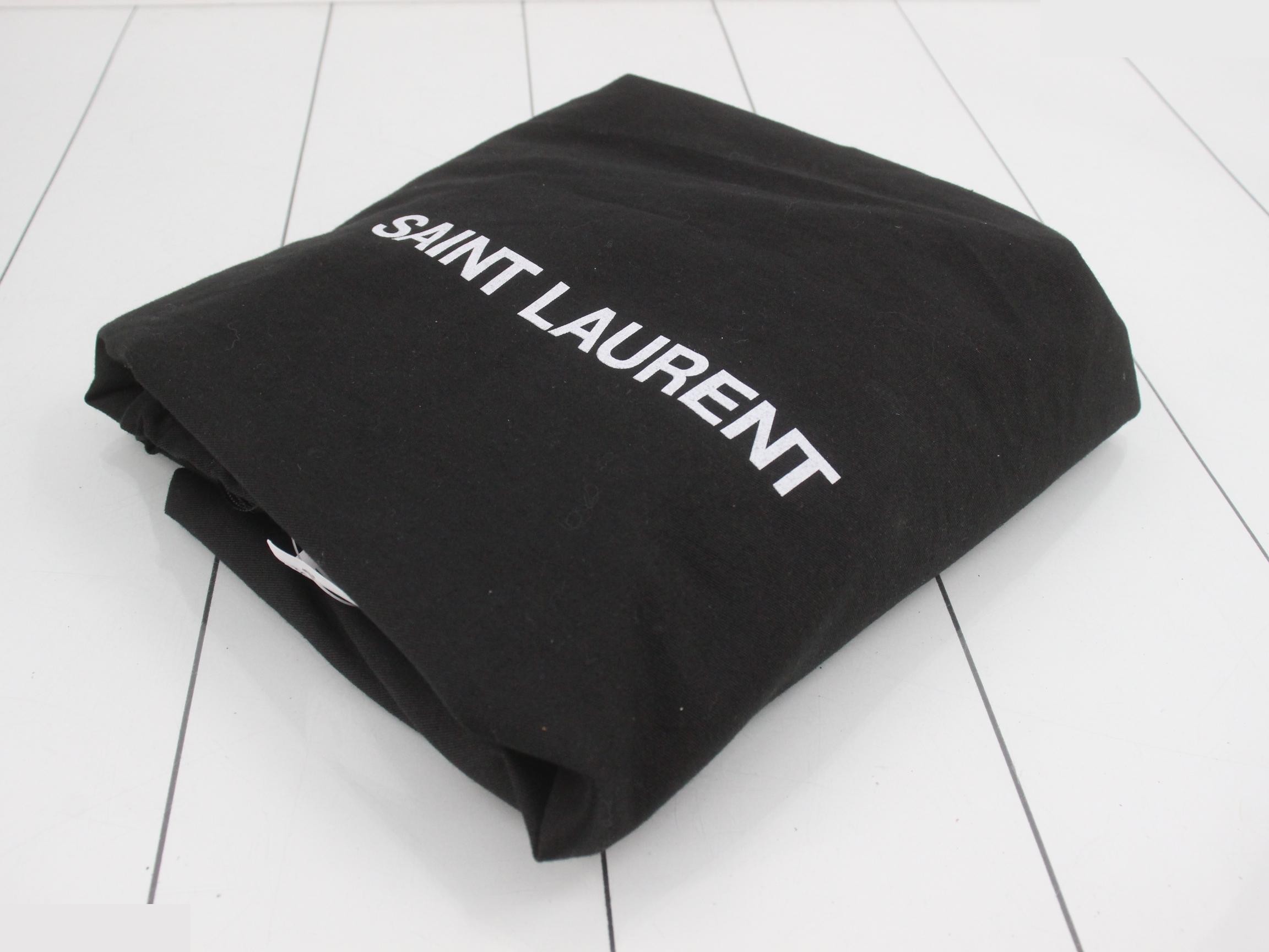 587273 Leather Rib Gauche Tote Bag — view 7
