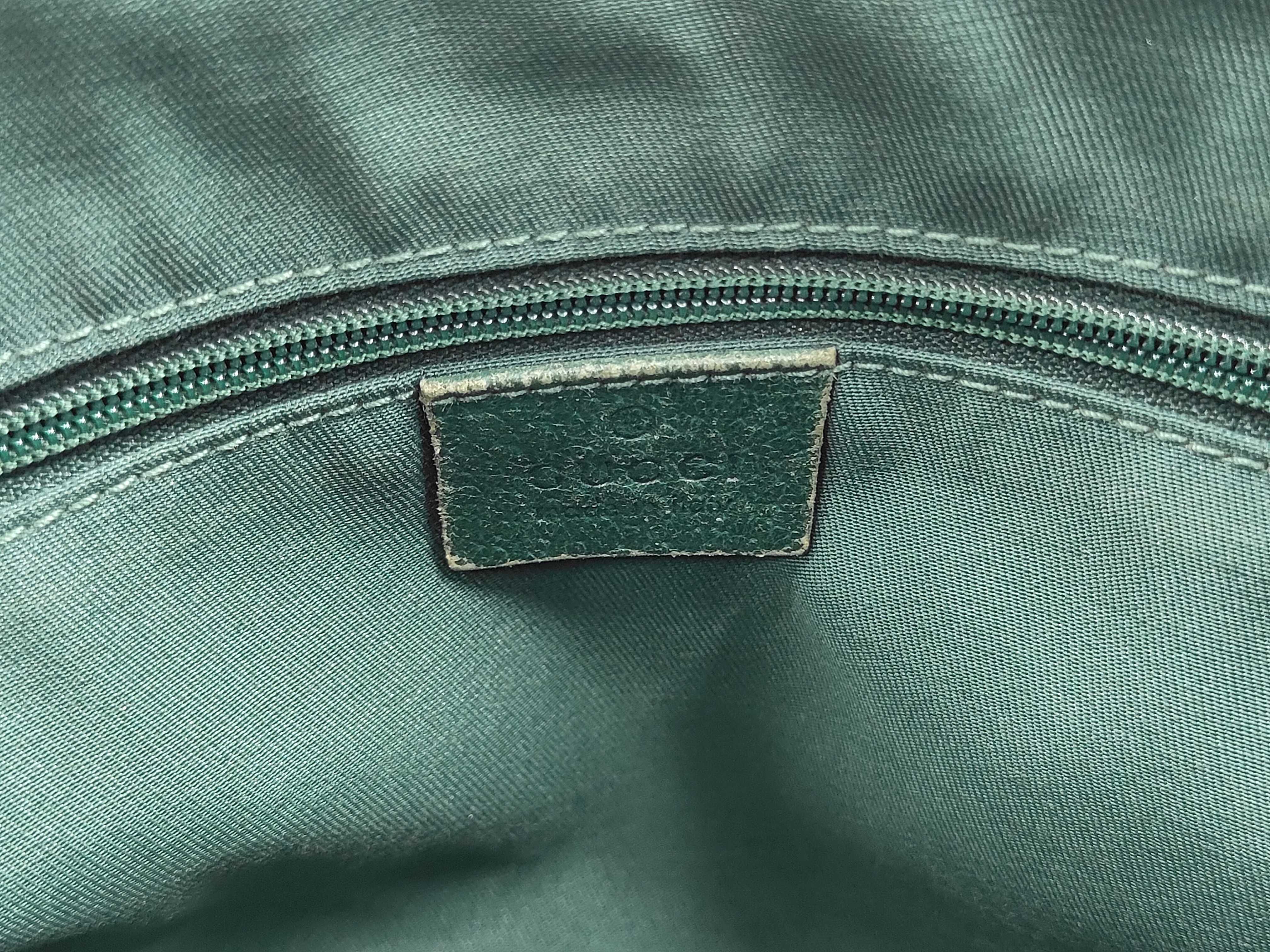 Sherry Horsebit Canvas Handbag — view 9