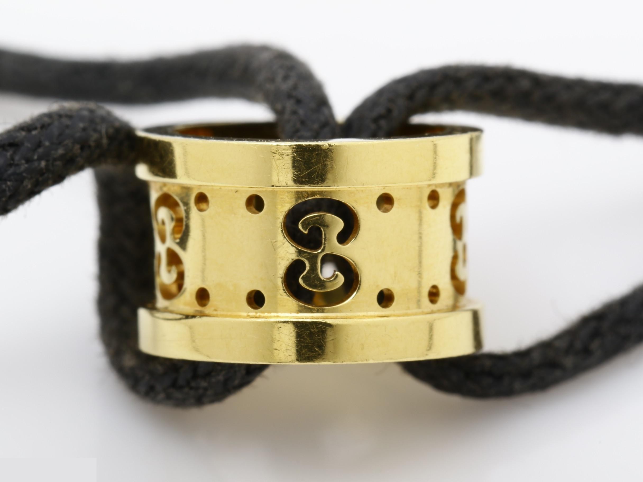 Bracelet, Icon Code, 750YG, 4.4g, Wrist circumference approx. 17cm — view 2