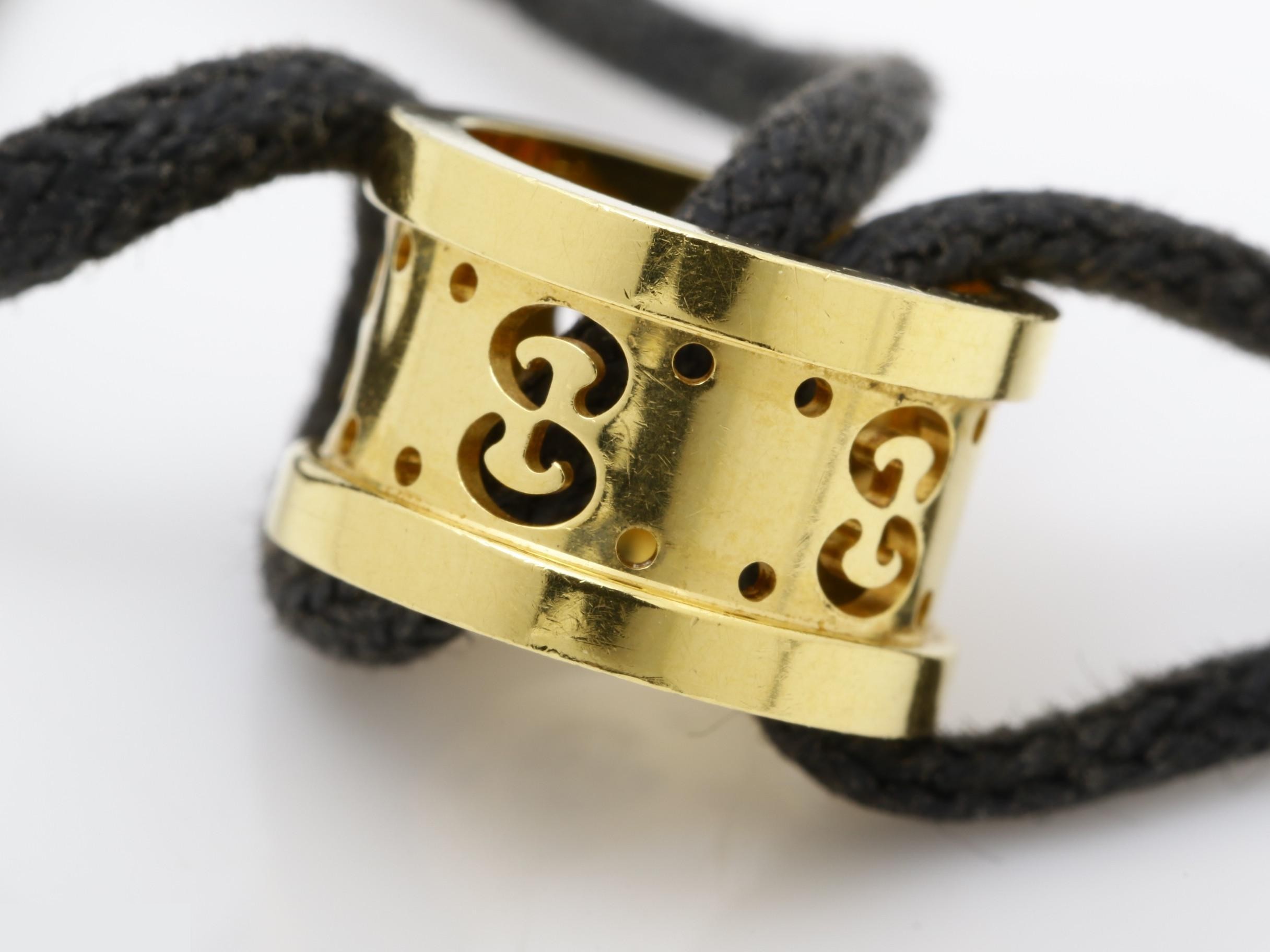 Bracelet, Icon Code, 750YG, 4.4g, Wrist circumference approx. 17cm — view 3