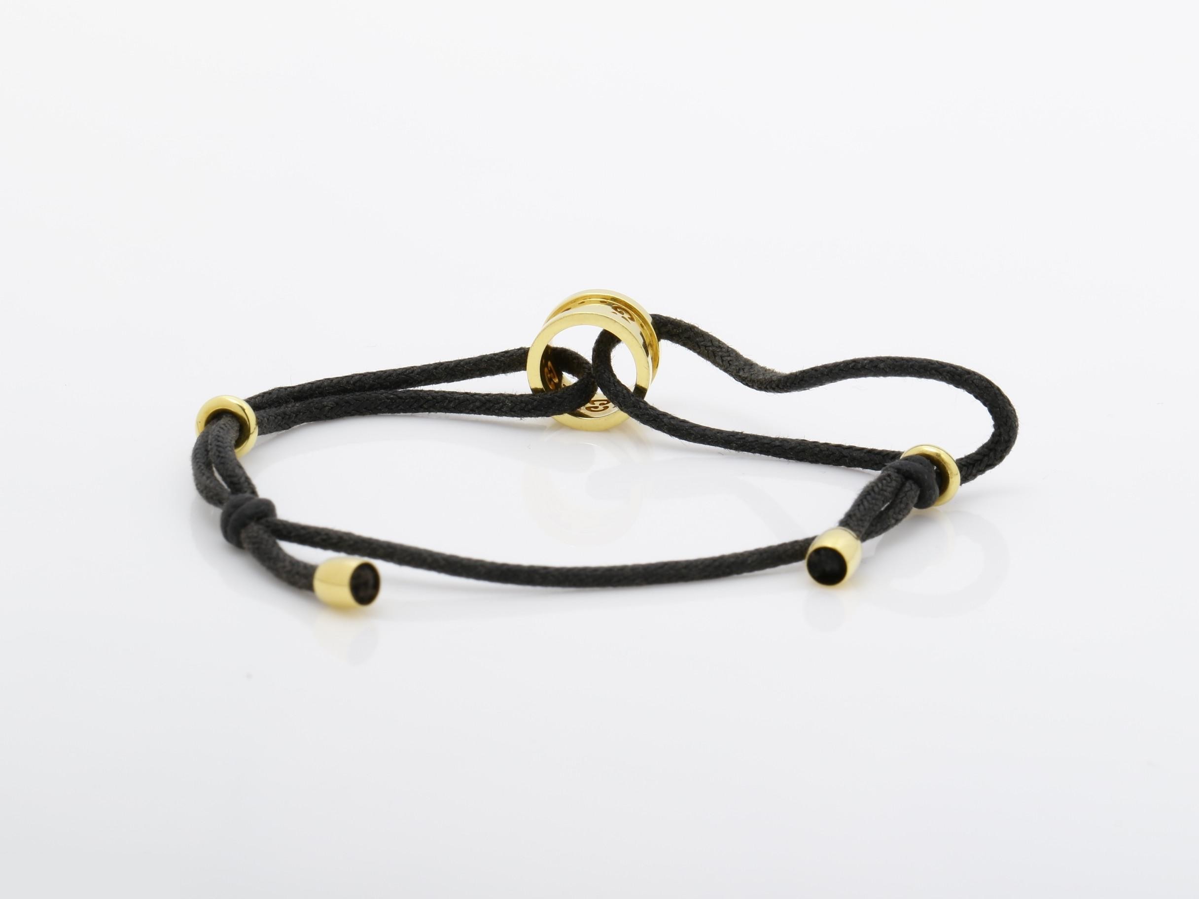 Bracelet, Icon Code, 750YG, 4.4g, Wrist circumference approx. 17cm — view 4