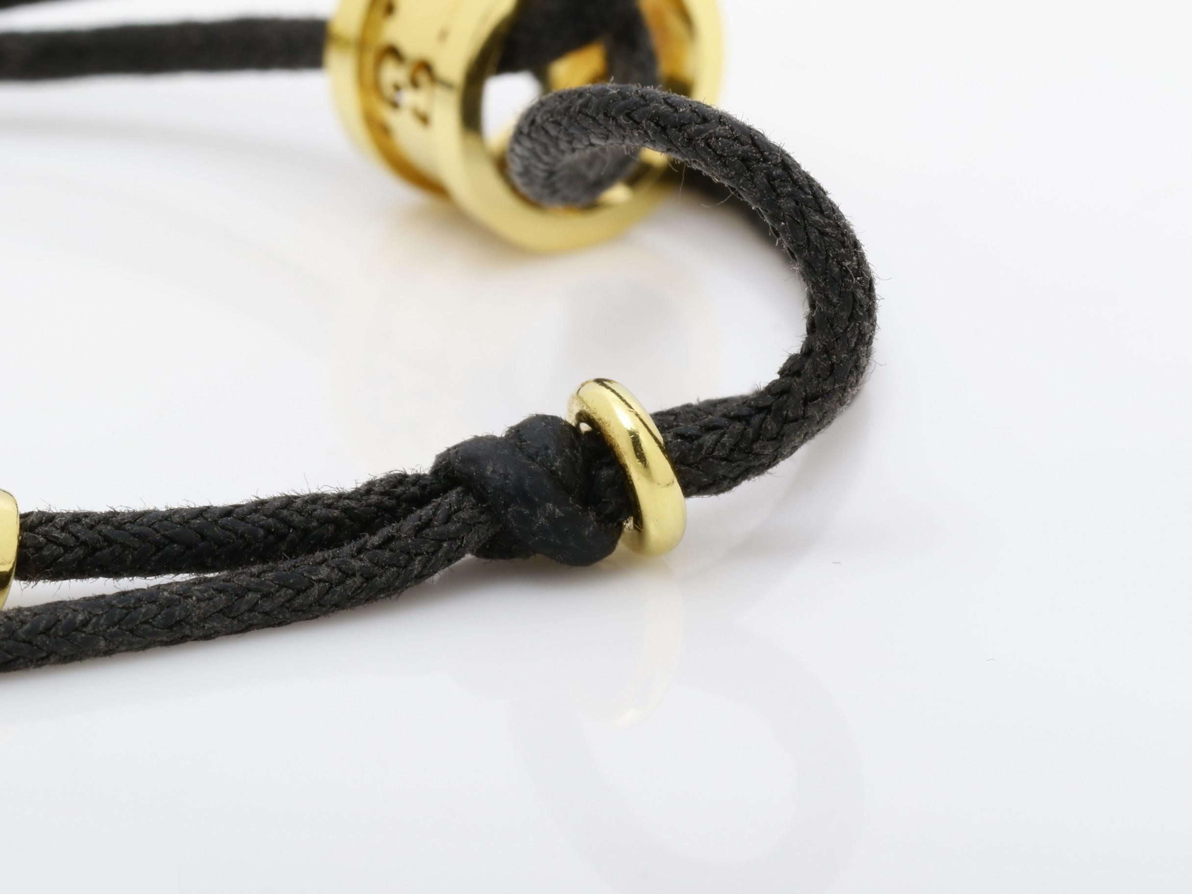 Bracelet, Icon Code, 750YG, 4.4g, Wrist circumference approx. 17cm — view 5