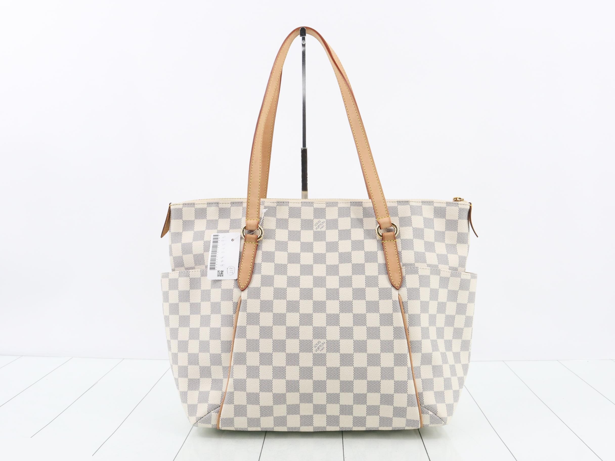 Damier Azur Totally MM Tote Bag — view 2