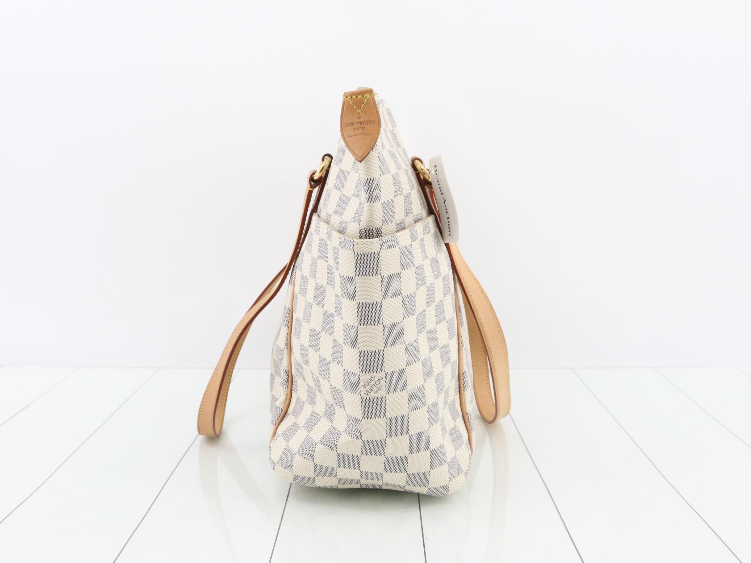 Damier Azur Totally MM Tote Bag — view 3