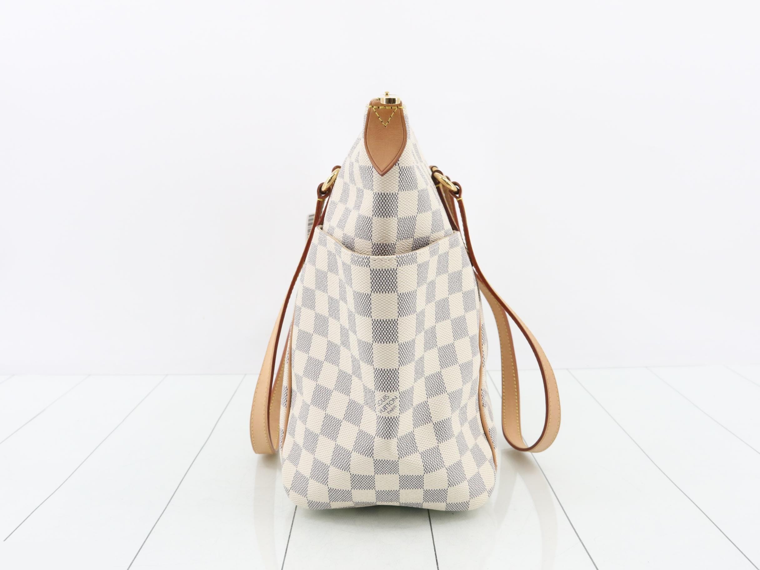 Damier Azur Totally MM Tote Bag — view 4