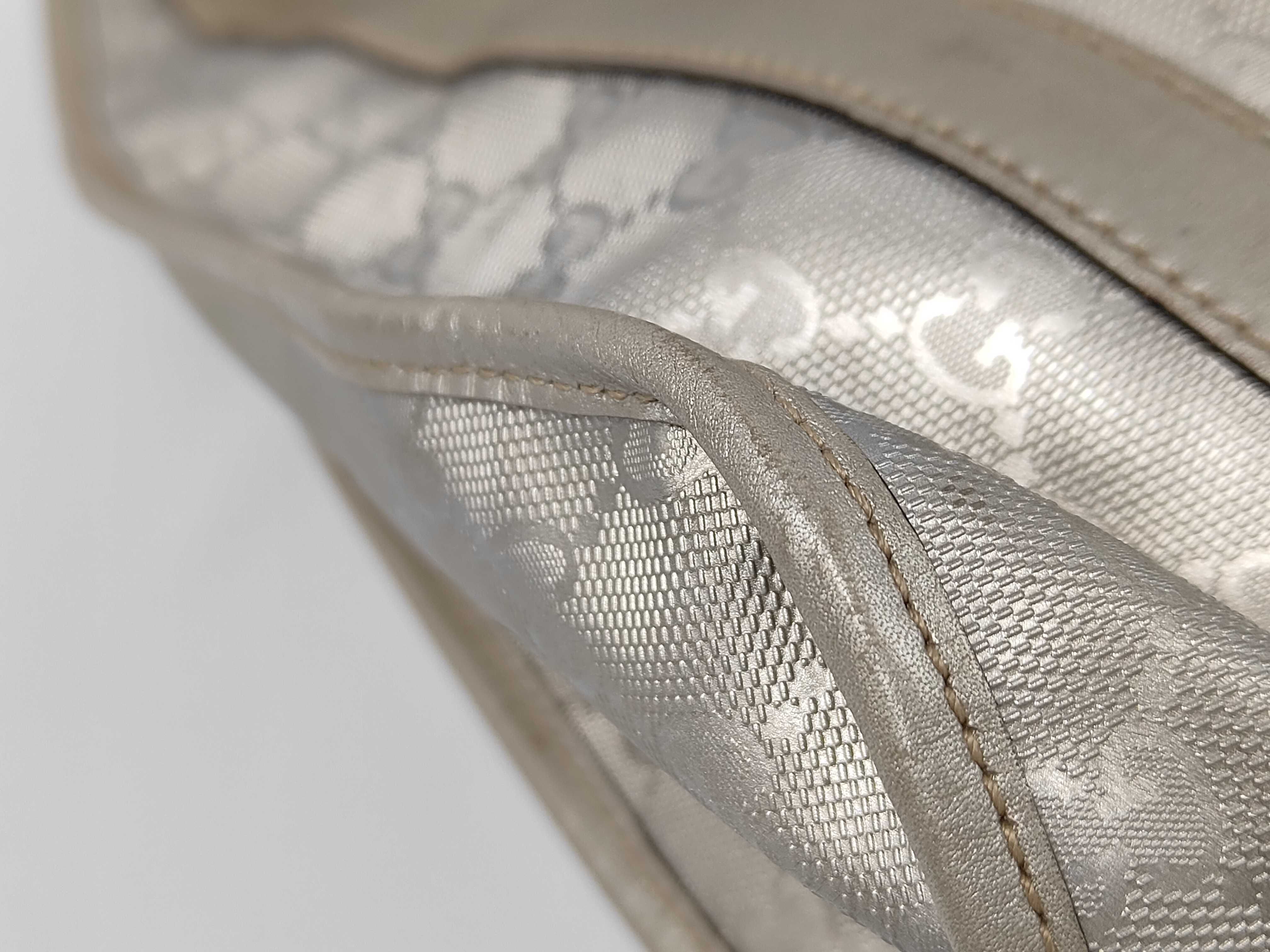 Champagne Gold Coated Canvas GG Supreme Jackie Under-arm Bag Shoulder Bag — view 4