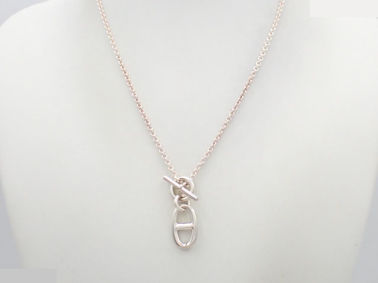 Ag925/9.7g Chaine d'Ancre Amulet Necklace — view 3
