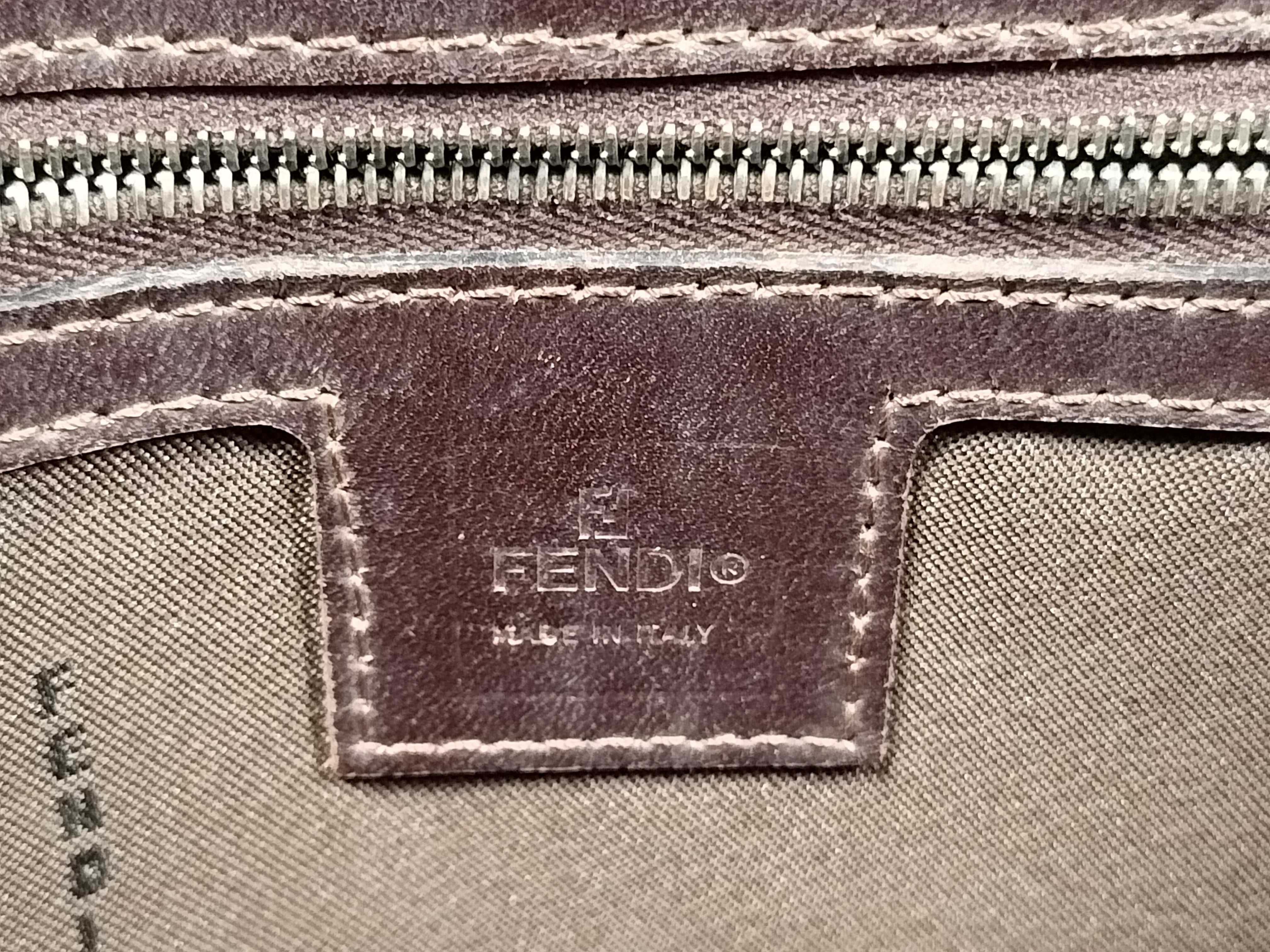 Zucca pattern Fendi Zucca tote bag Canvas tote bag — view 11