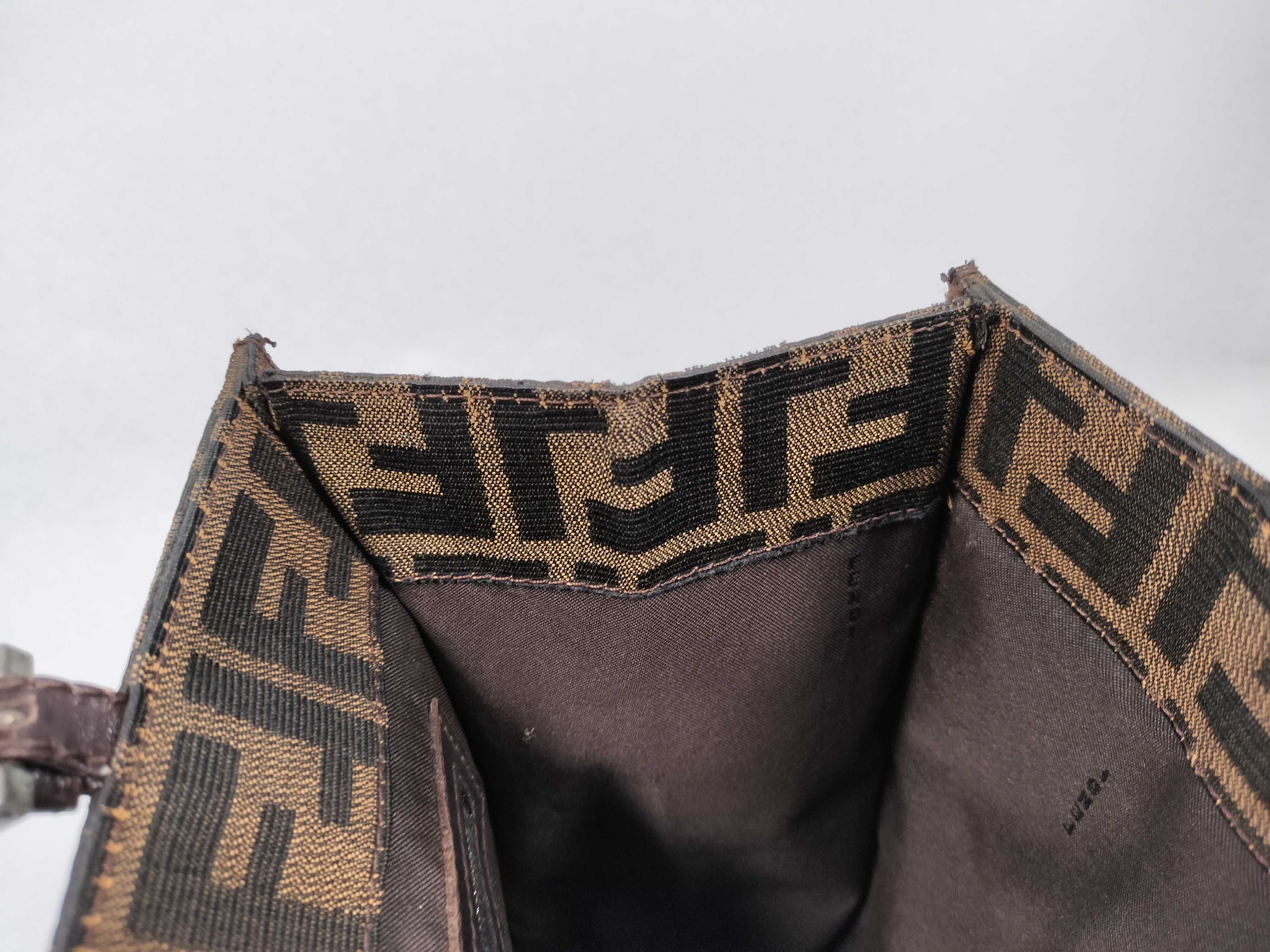 Zucca pattern Fendi Zucca tote bag Canvas tote bag — view 8