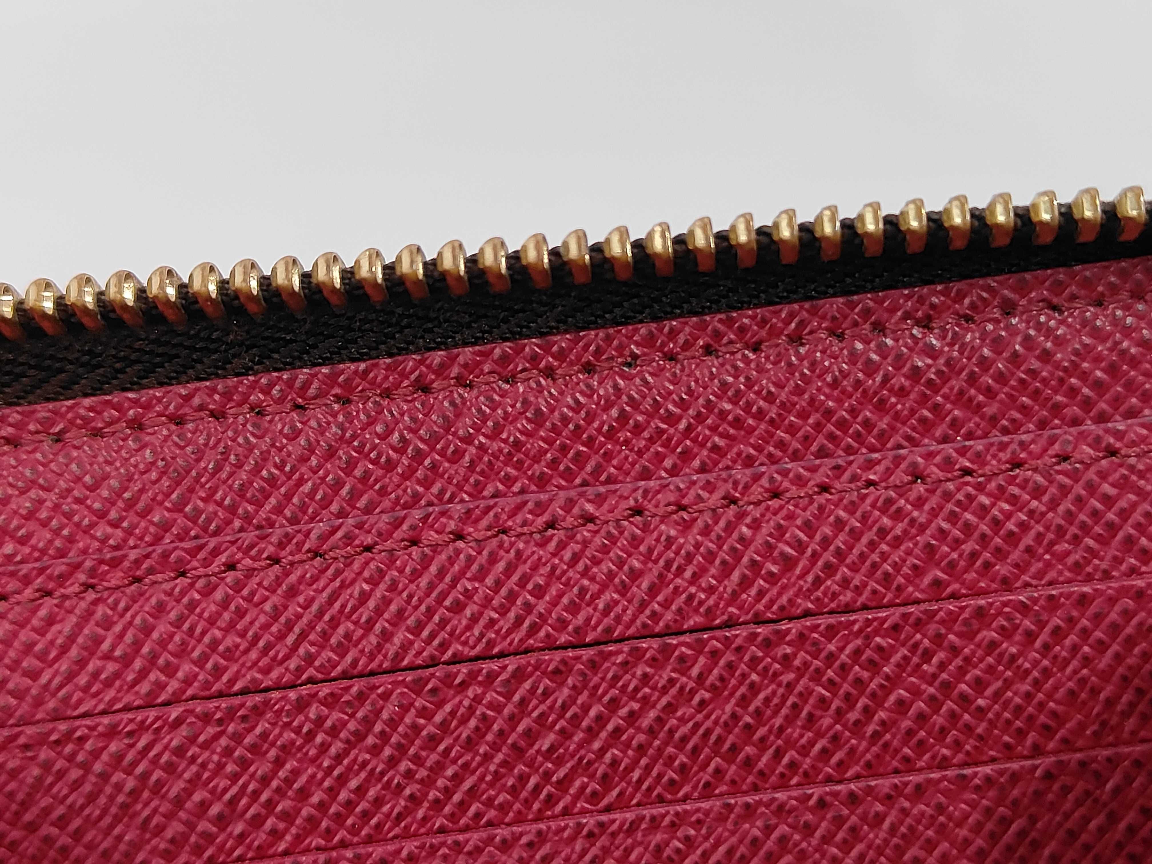 Monogram Portefeuille Clemence IC Tag Fuchsia Gold Hardware CT4270 Wallet — view 8