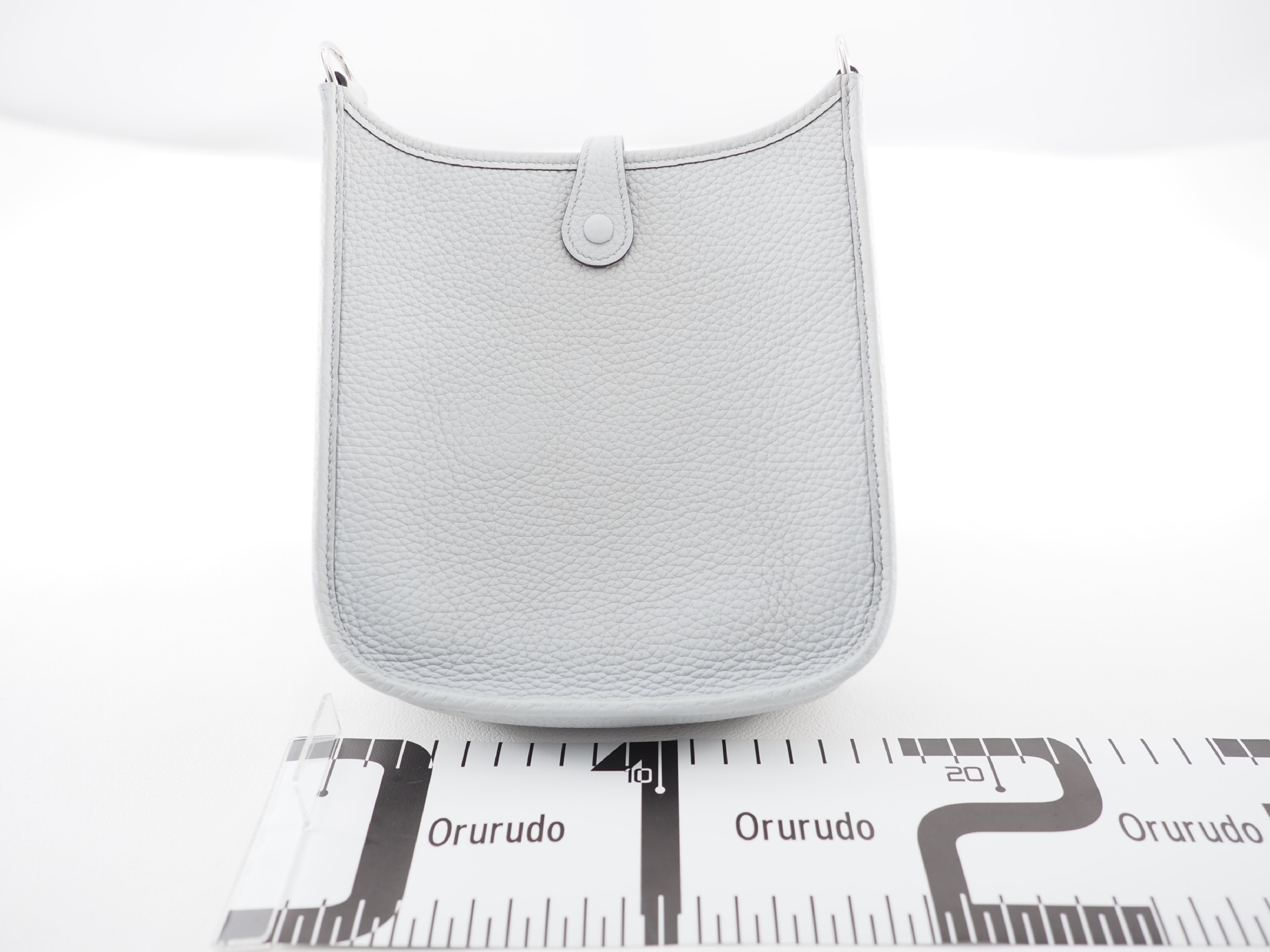 Evelyne TPM 2021 Shoulder Bag, Pale Blue with Silver Hardware — view 2
