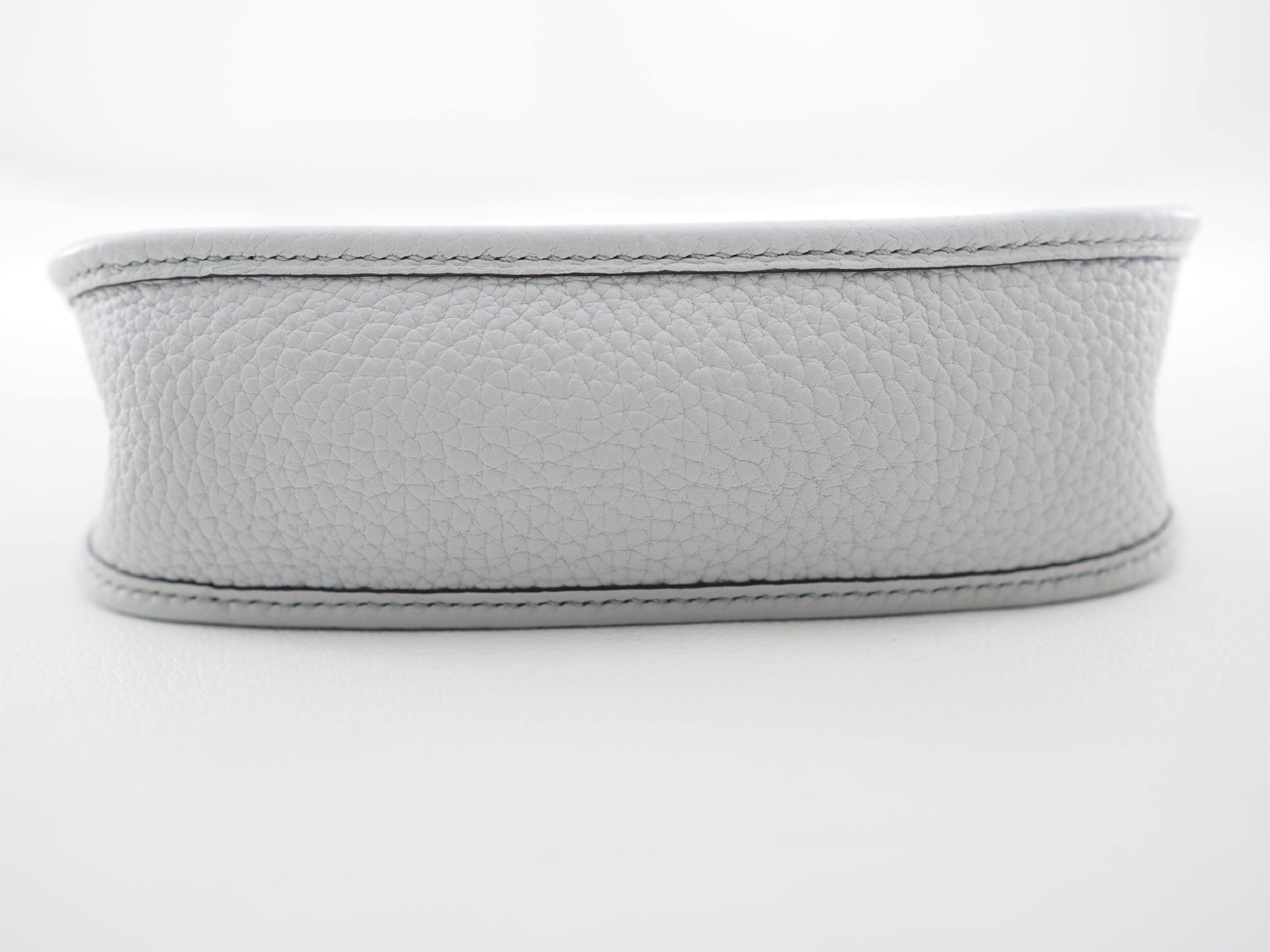 Evelyne TPM 2021 Shoulder Bag, Pale Blue with Silver Hardware — view 4