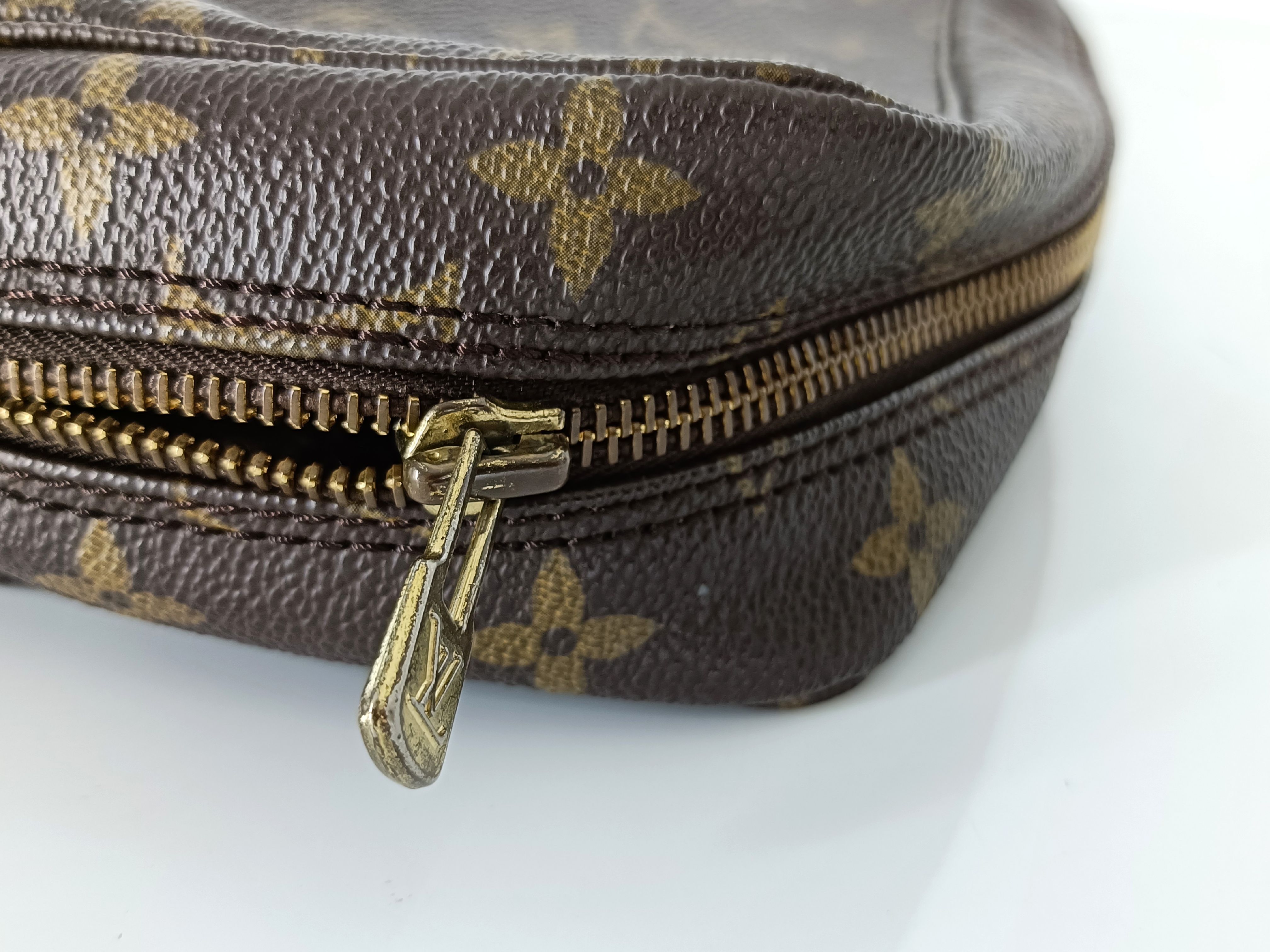 Monogram LV Louis Vuitton Trousse Toilette 23 Pouch — view 5