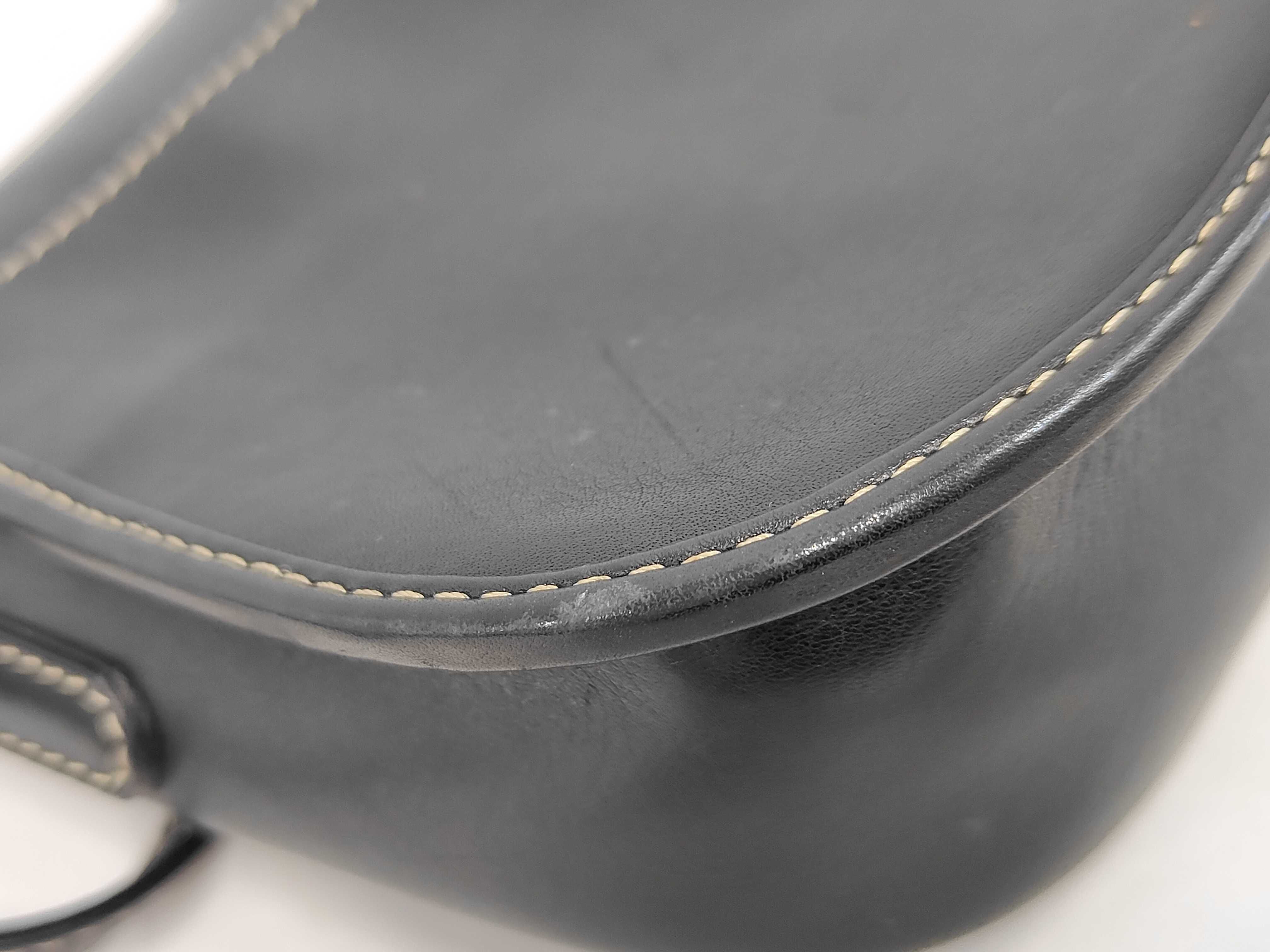 Vintage Leather Shoulder Bag — view 4