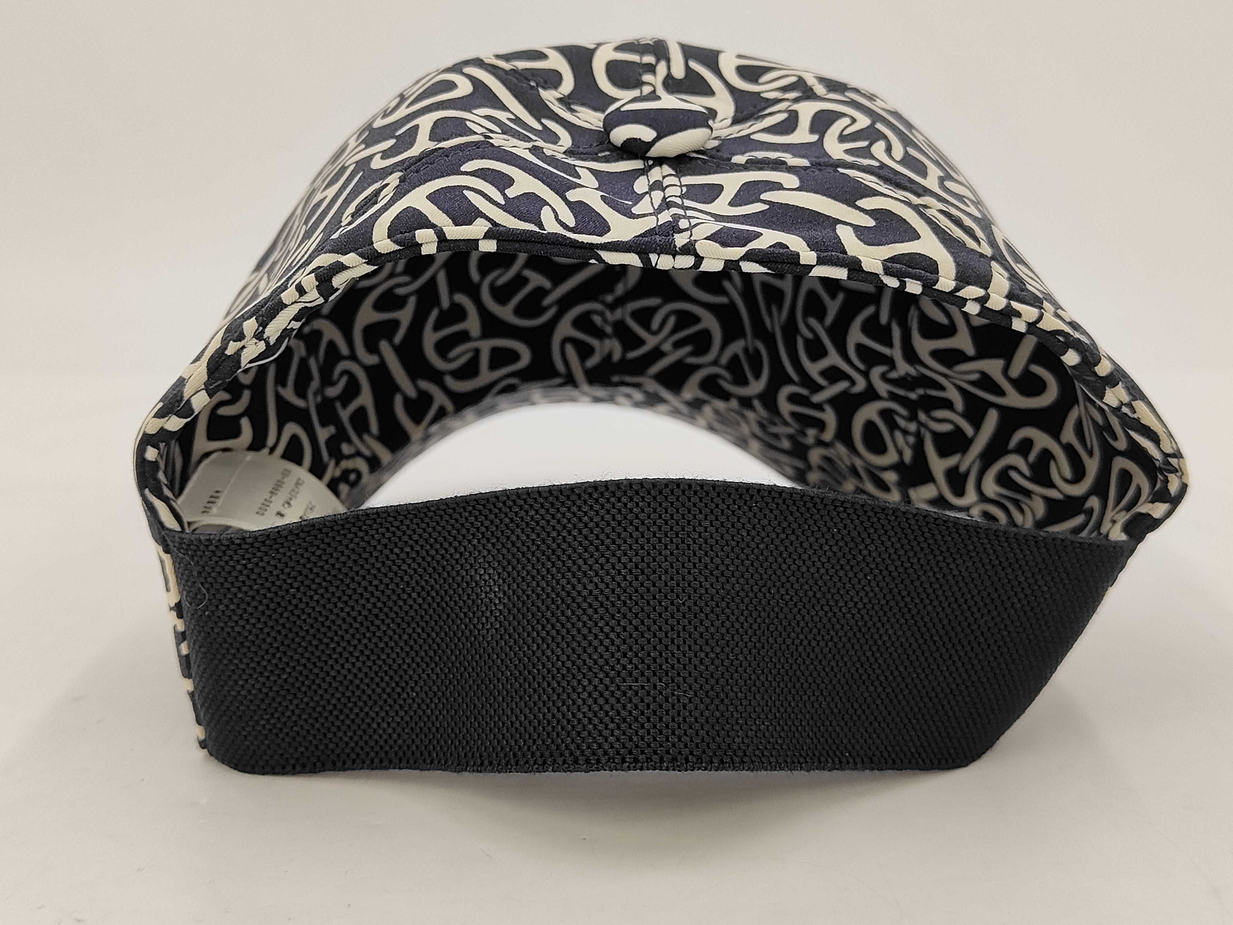Chaine d'Ancre Cap, Canvas, Navy, White, Other Accessories — view 3