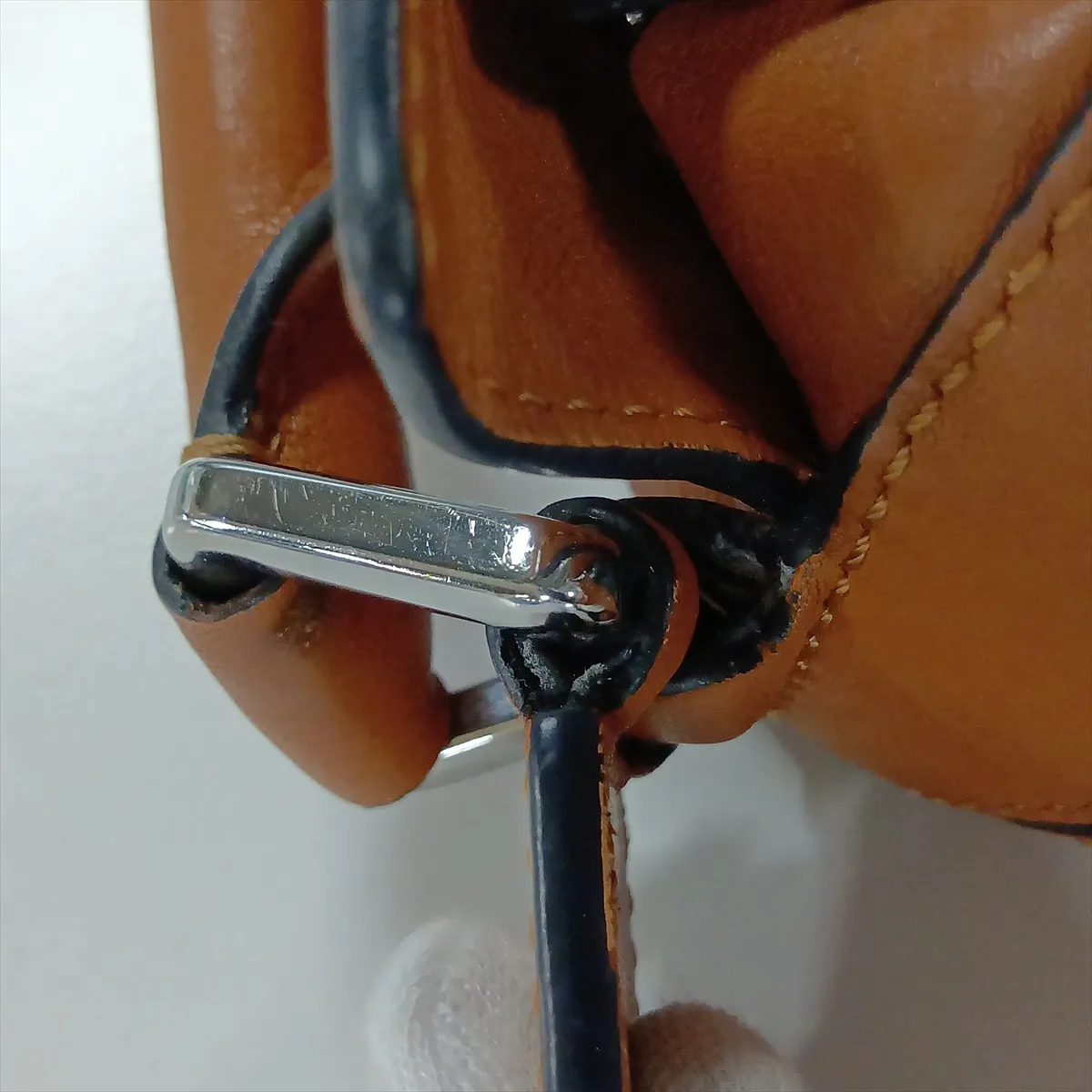 Puzzle Bag Small Leather 2-Way Handbag Brown — view 12