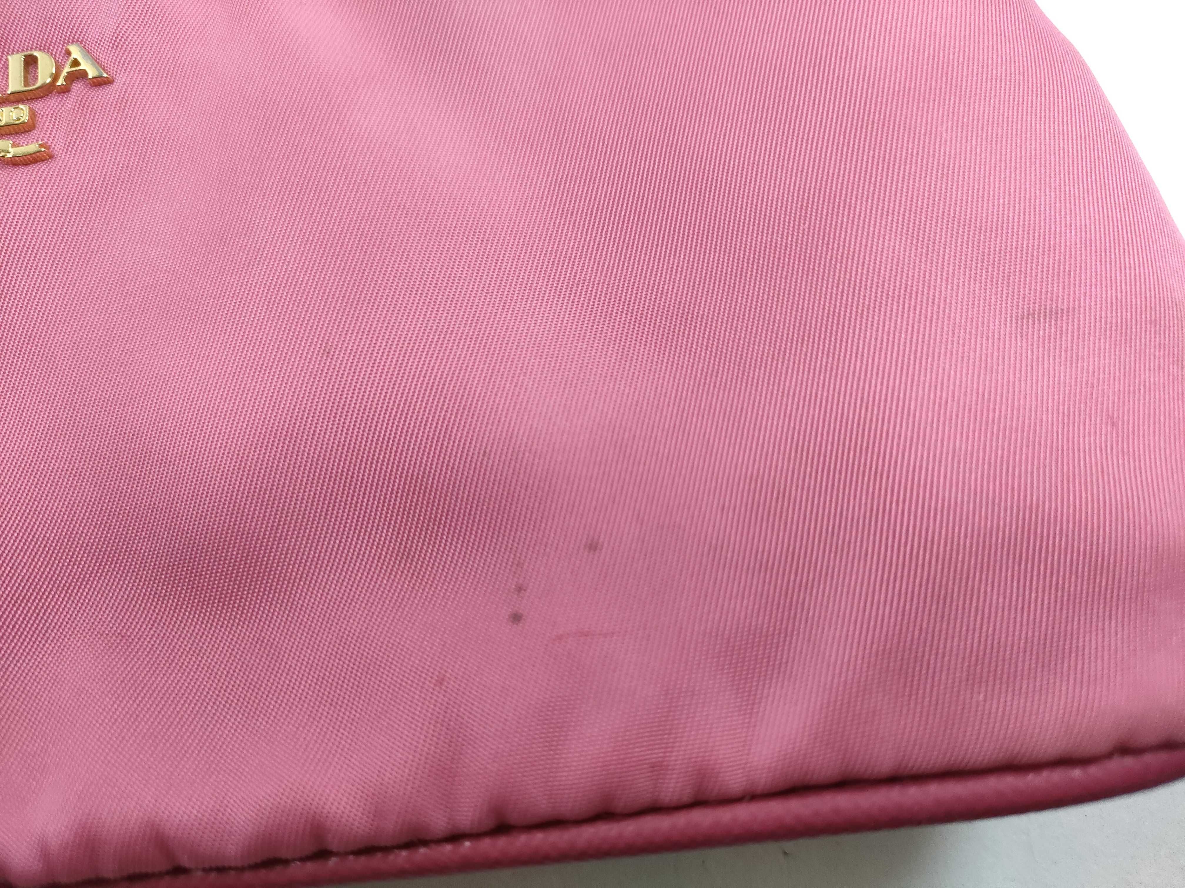 Nylon Pocono Nylon Pink Mini Shoulder Bag — view 11