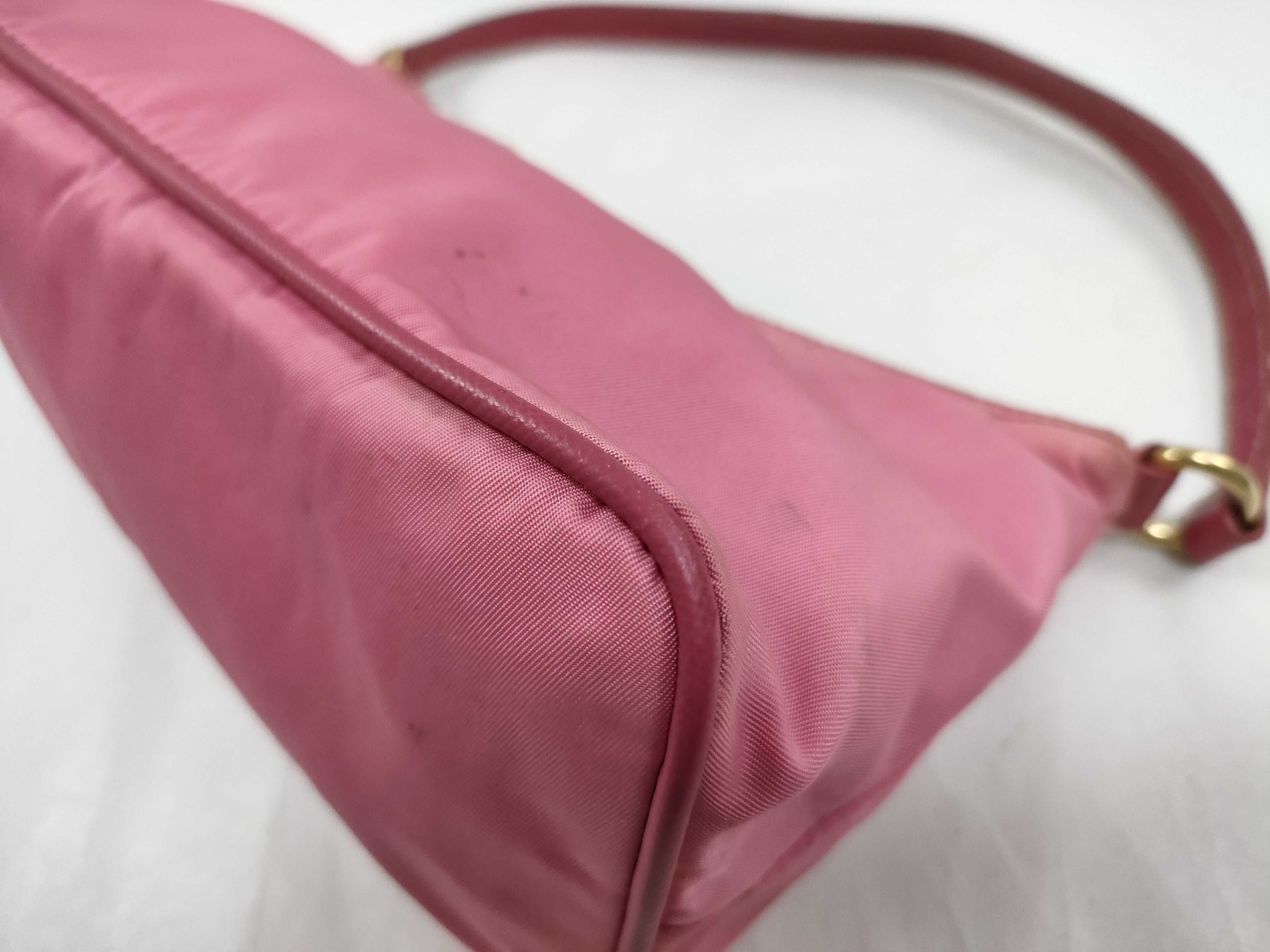 Nylon Pocono Nylon Pink Mini Shoulder Bag — view 12