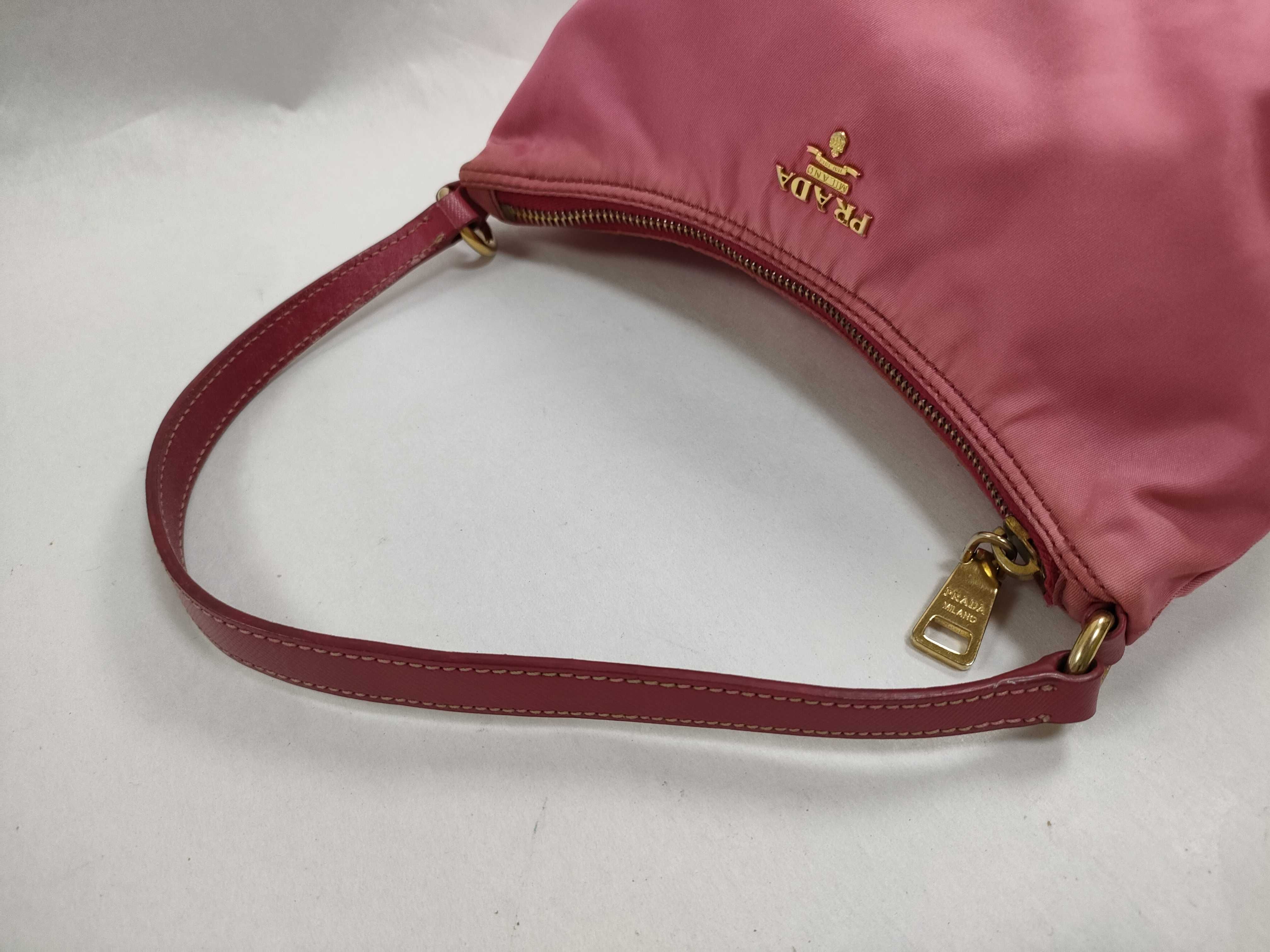 Nylon Pocono Nylon Pink Mini Shoulder Bag — view 3