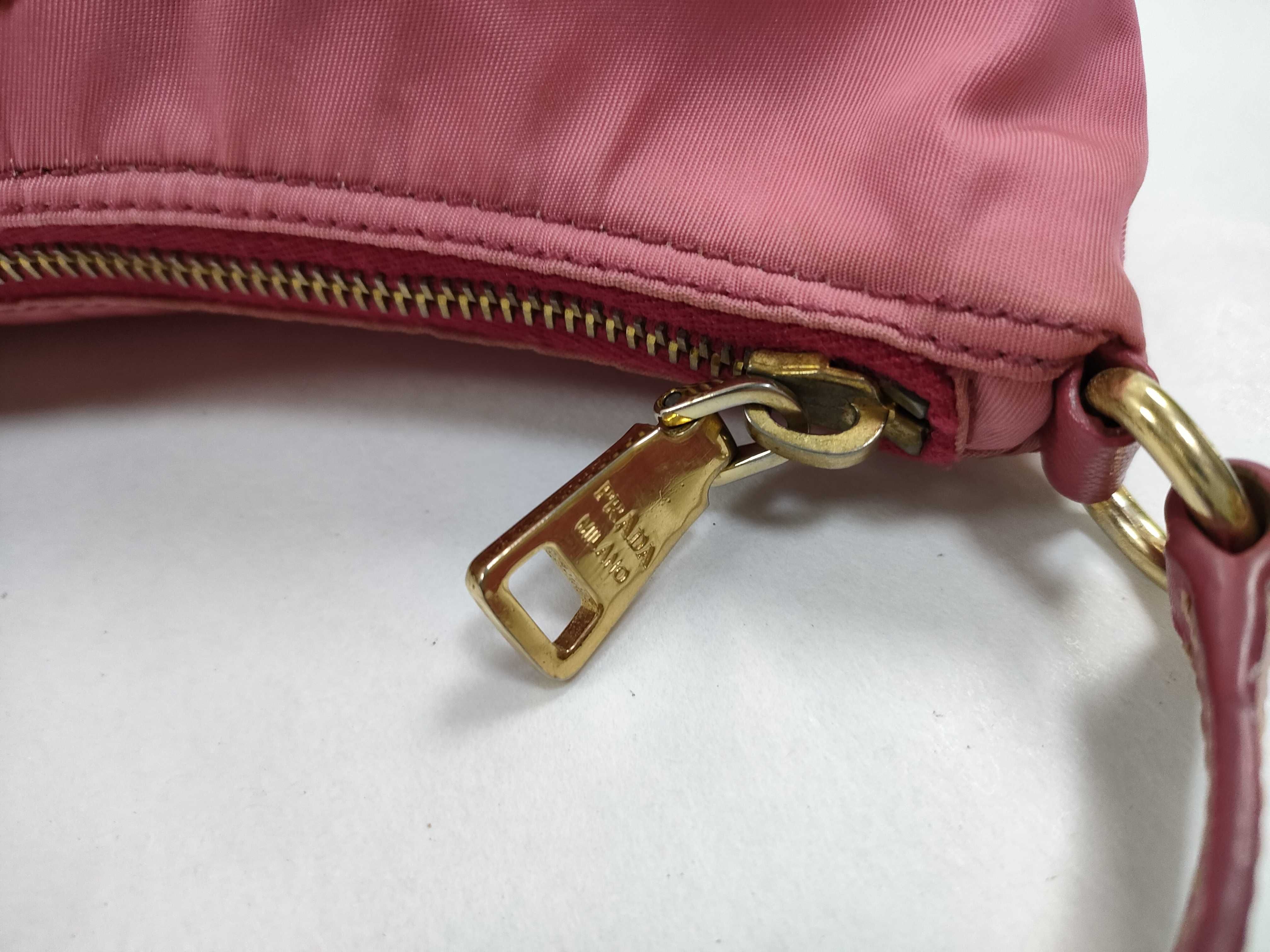 Nylon Pocono Nylon Pink Mini Shoulder Bag — view 7