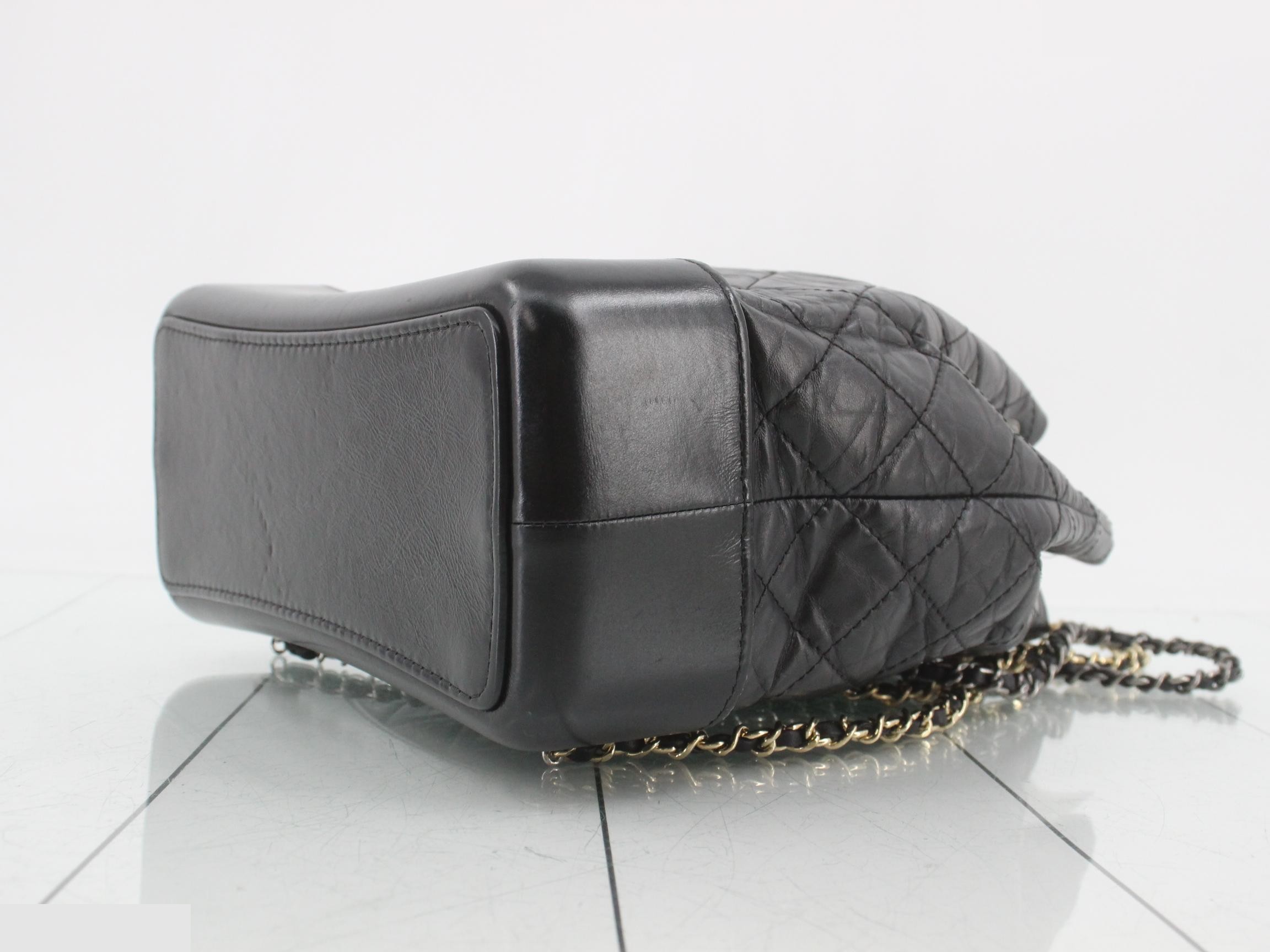 Gabrielle de Vintage Calf Chain Backpack (No. 26) — view 6