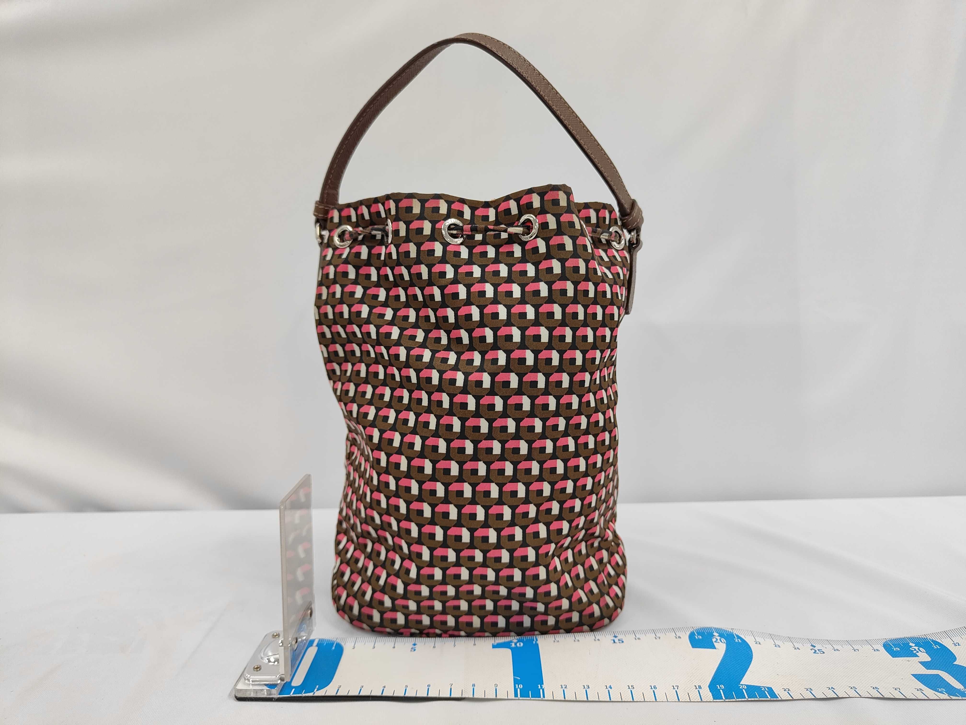 Tessuto Drawstring Shoulder Mini Bag Shoulder Bag — view 2