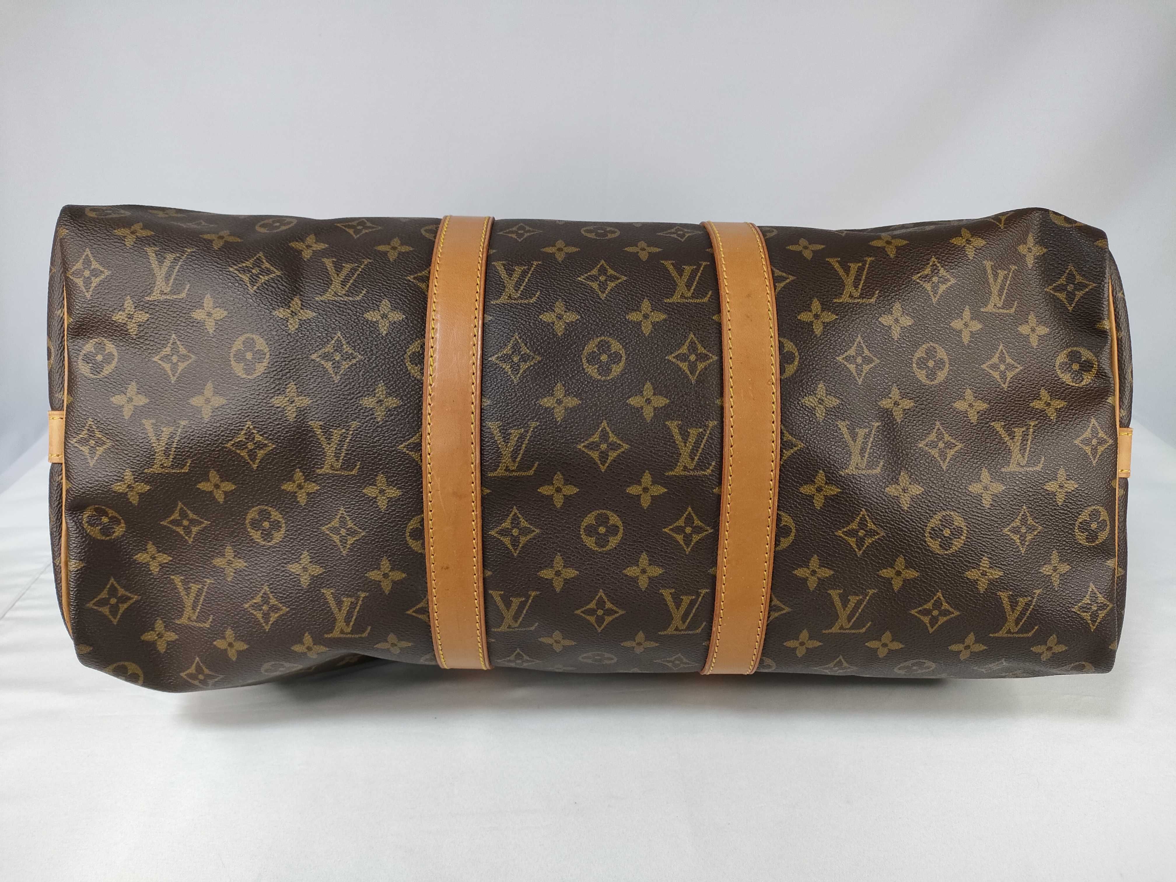 Monogram M41416 Keepall Bandoulière 50 Boston Bag — view 8