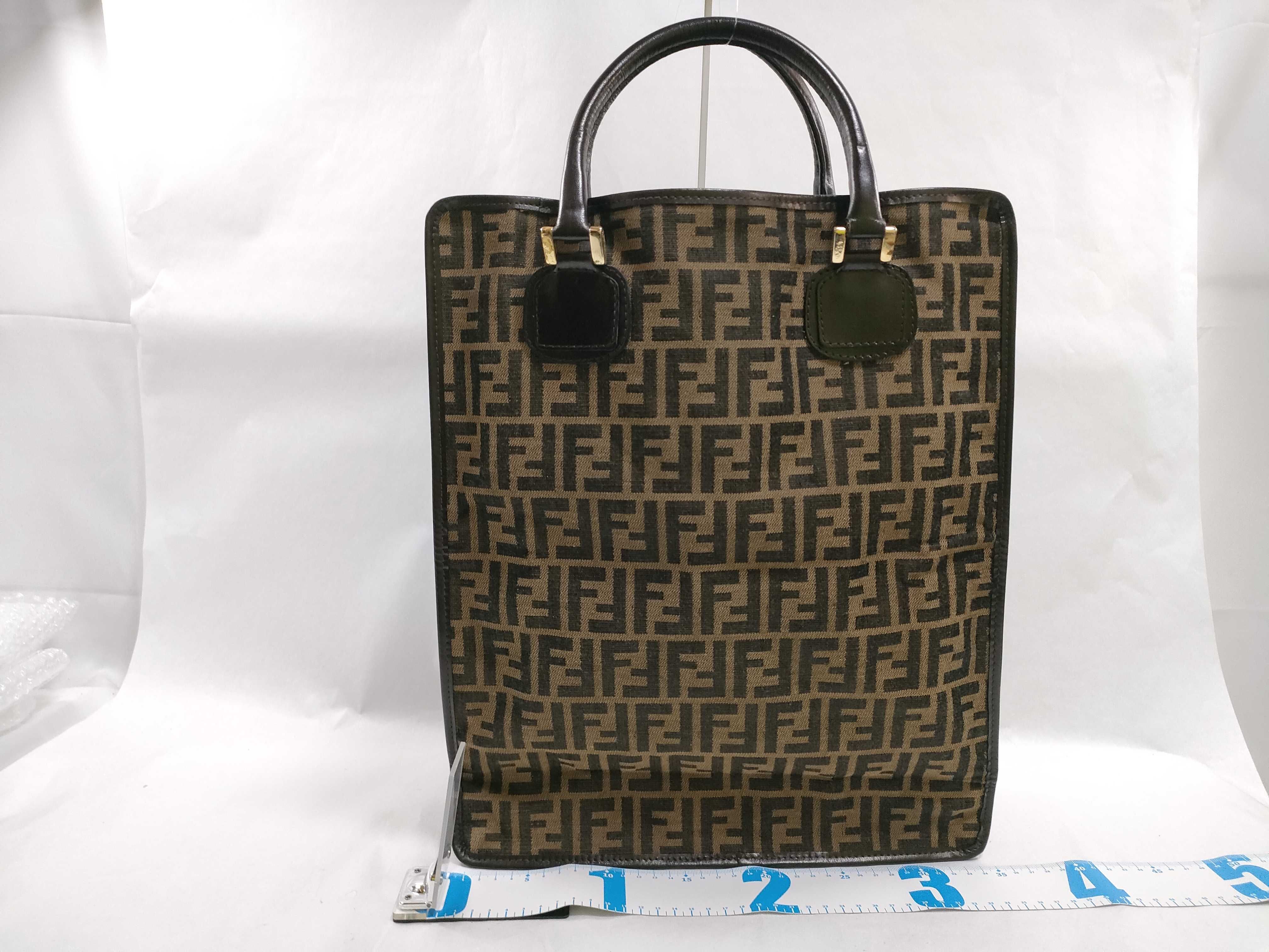 Zucca pattern tote bag, canvas tote bag. — view 2