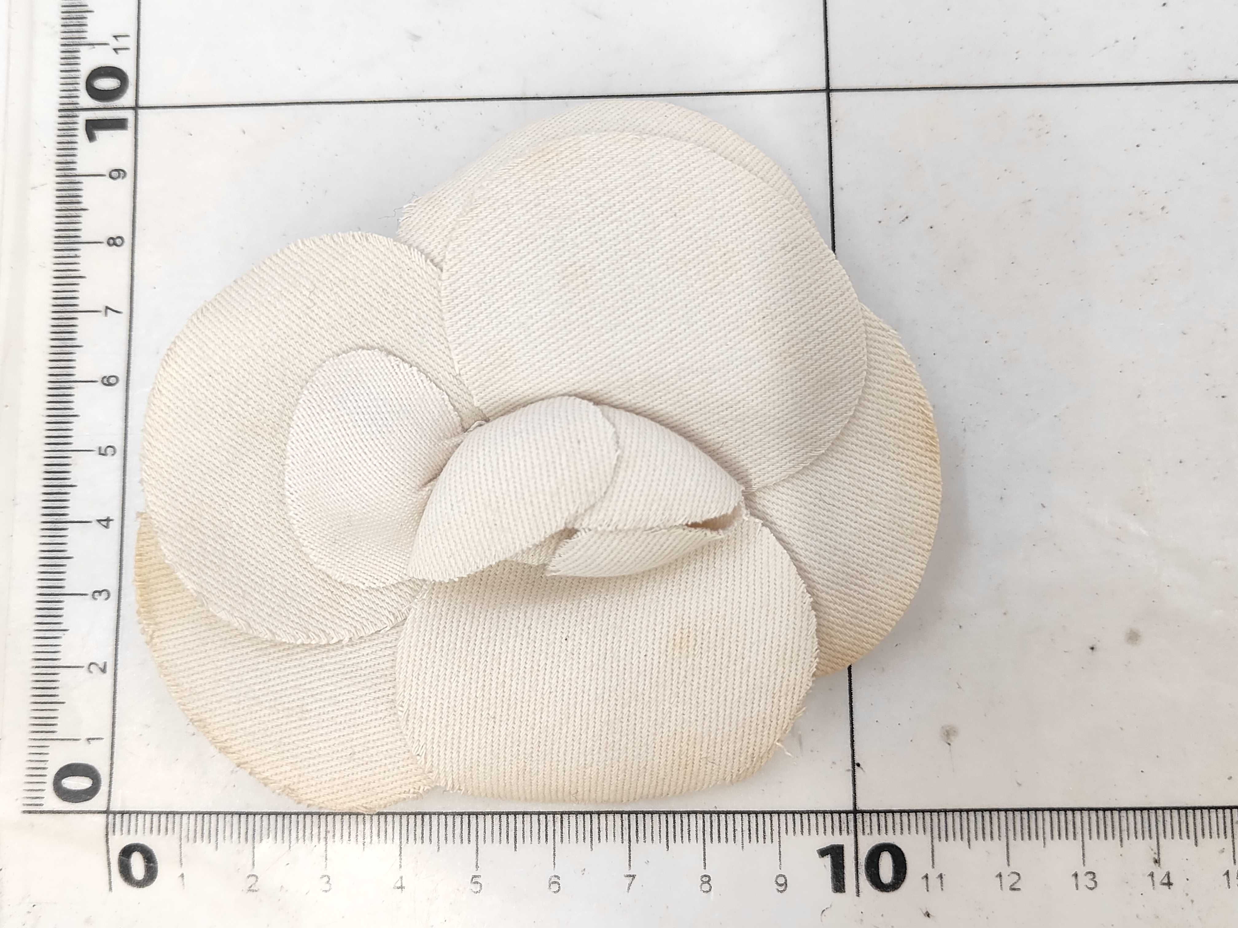 Camellia White Brooch — view 6