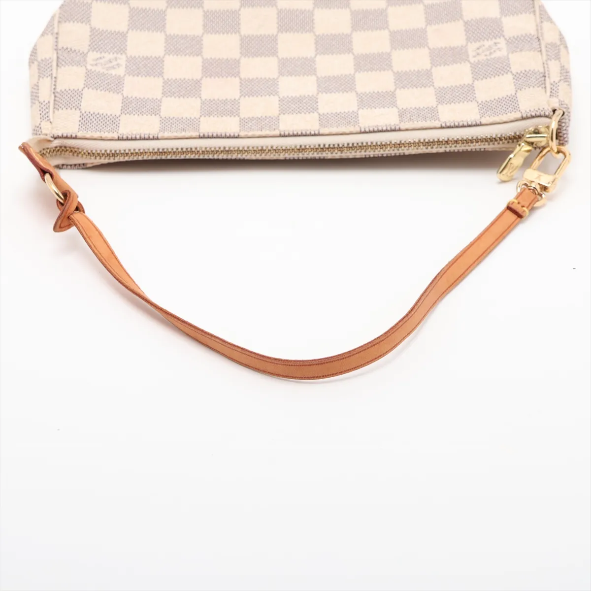 Damier Azur Pochette Accessoires N51986 (Serial number unclear) White — view 5