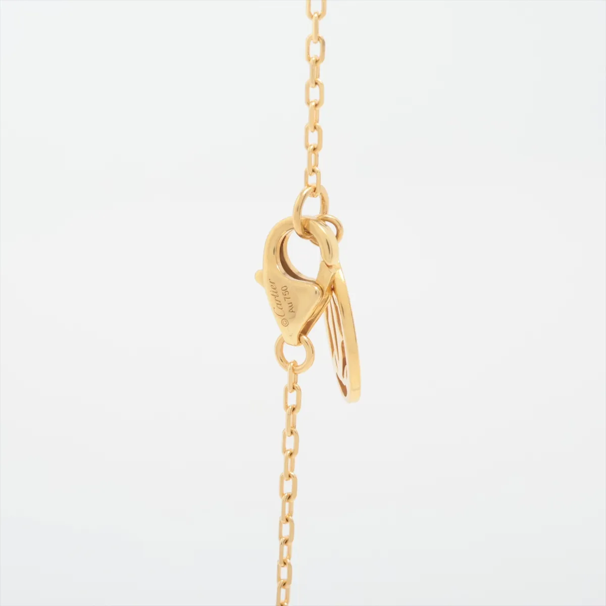 Damour SM Diamond Necklace 750 (Yellow Gold) 2.8g 931AUN — view 3