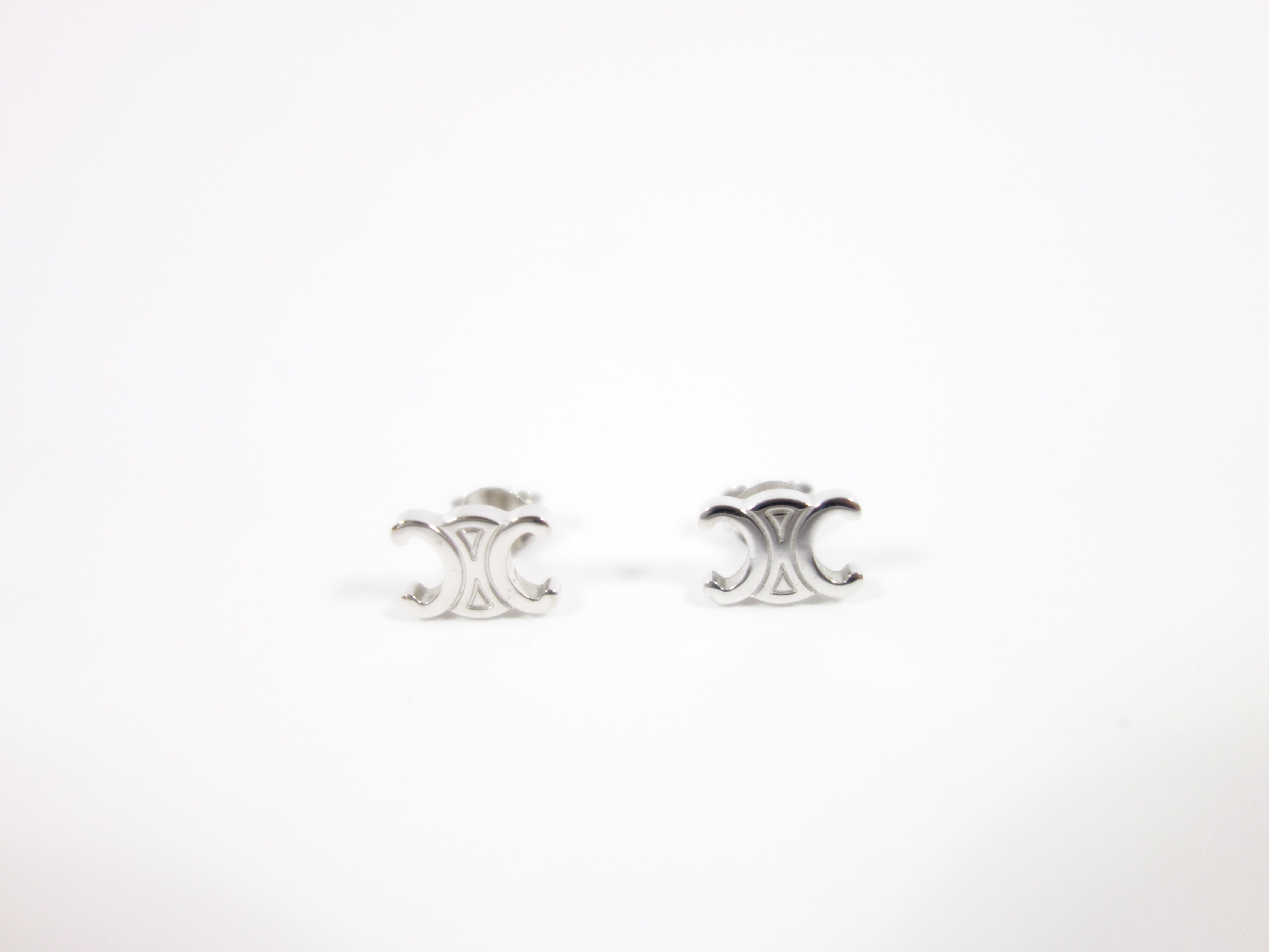Triomphe Silver Earrings